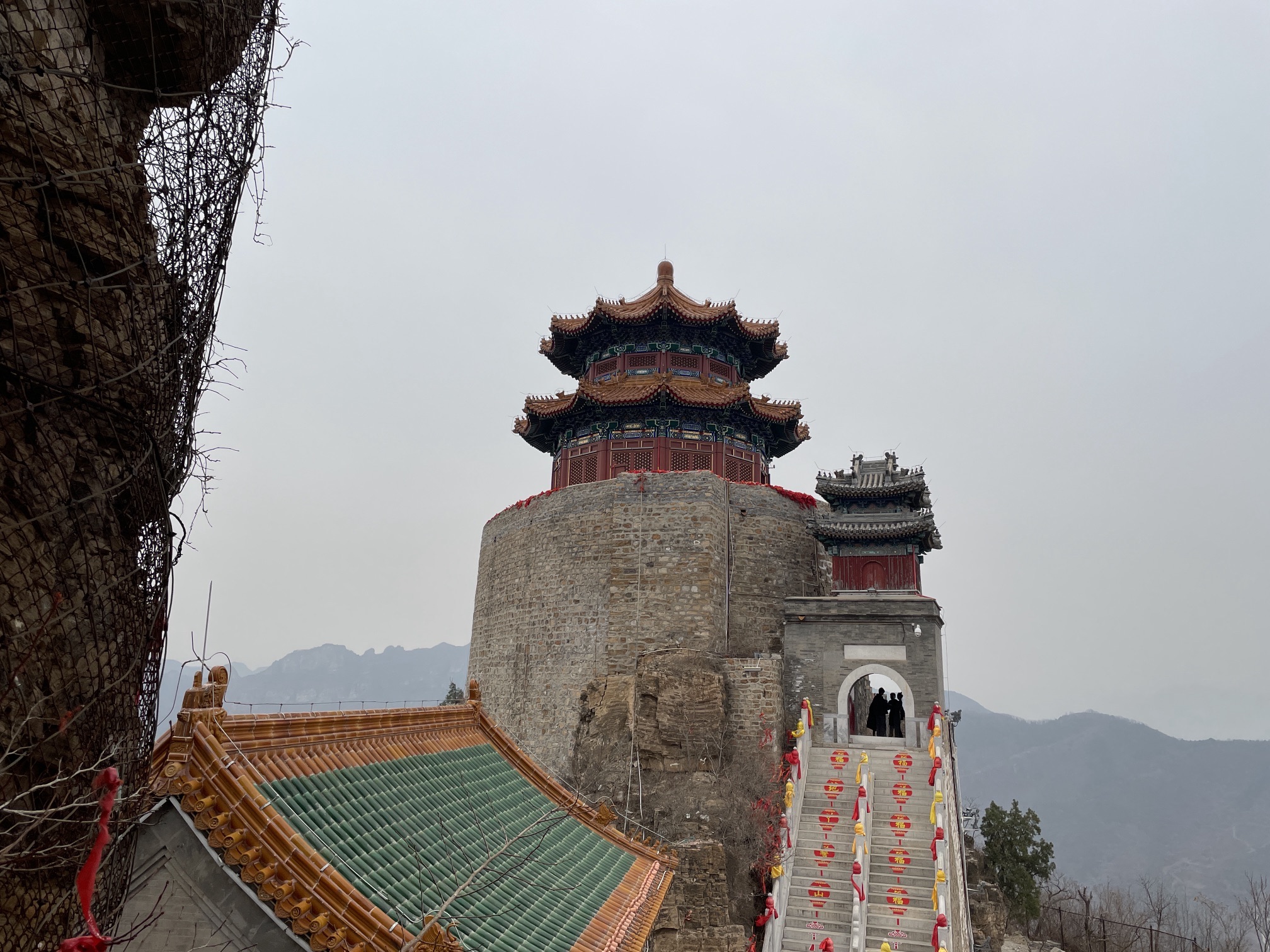 丫髻山旅游风景区旅行图片 1