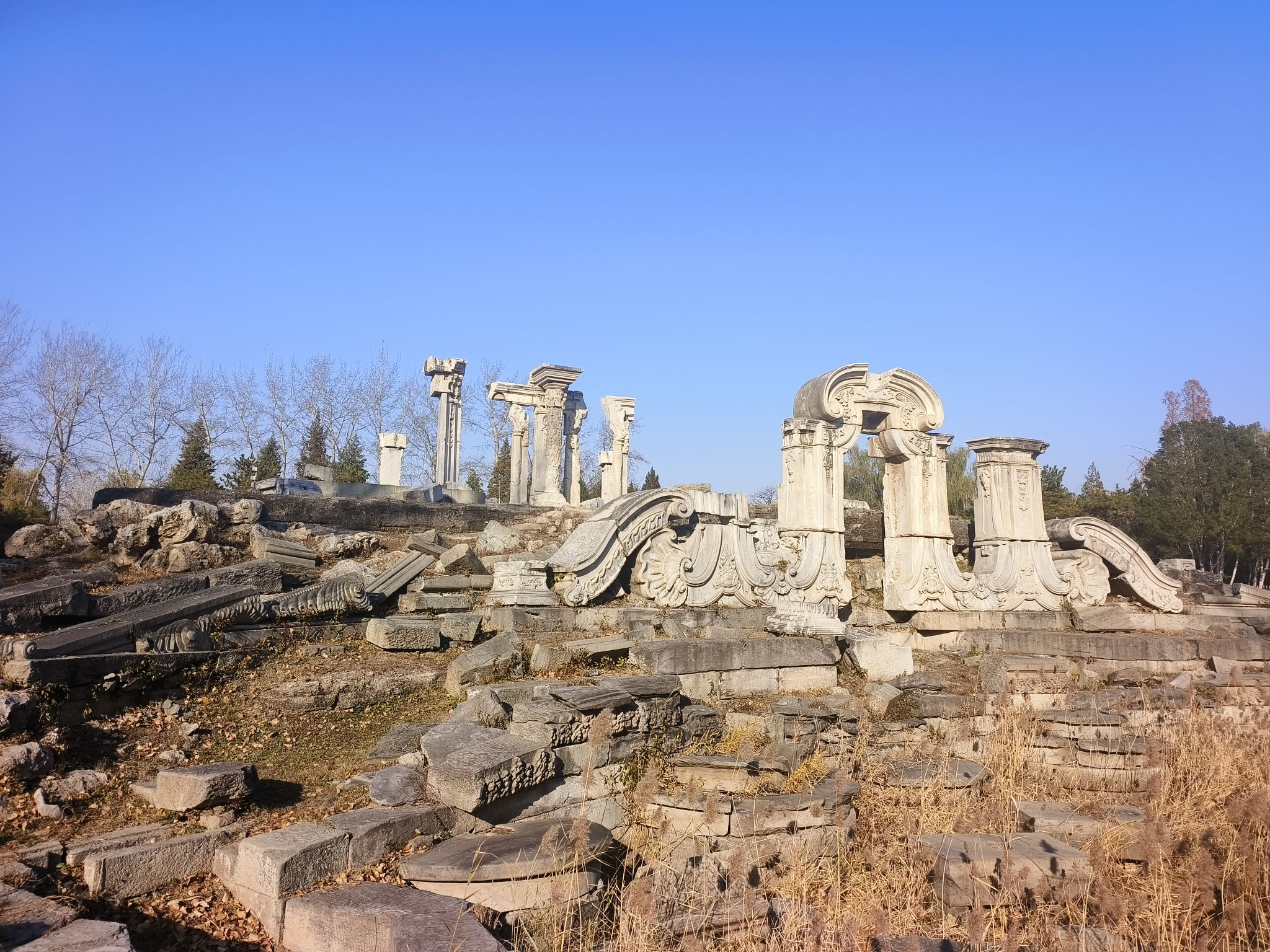 圆明园遗址公园旅行图片