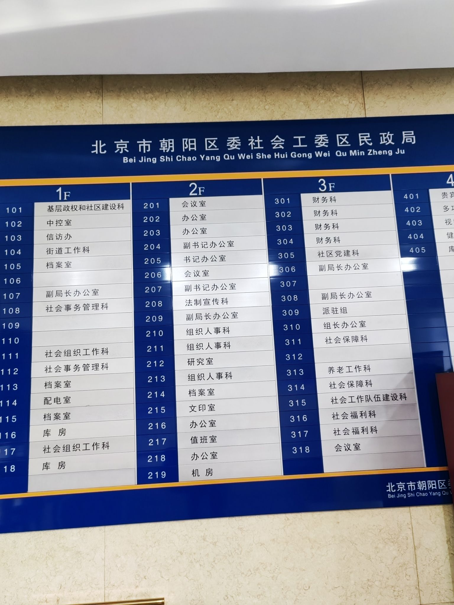 北京市朝阳区民政局(磨房中街)