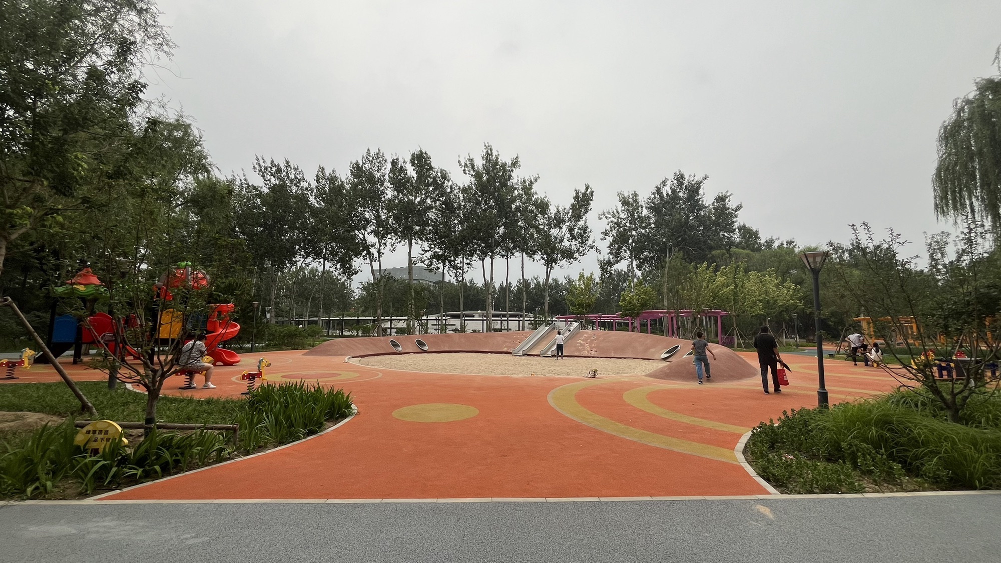 后沙峪人民公园旅行图片 2