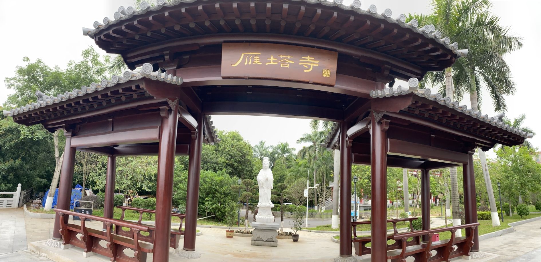 雁塔寺实景照片
