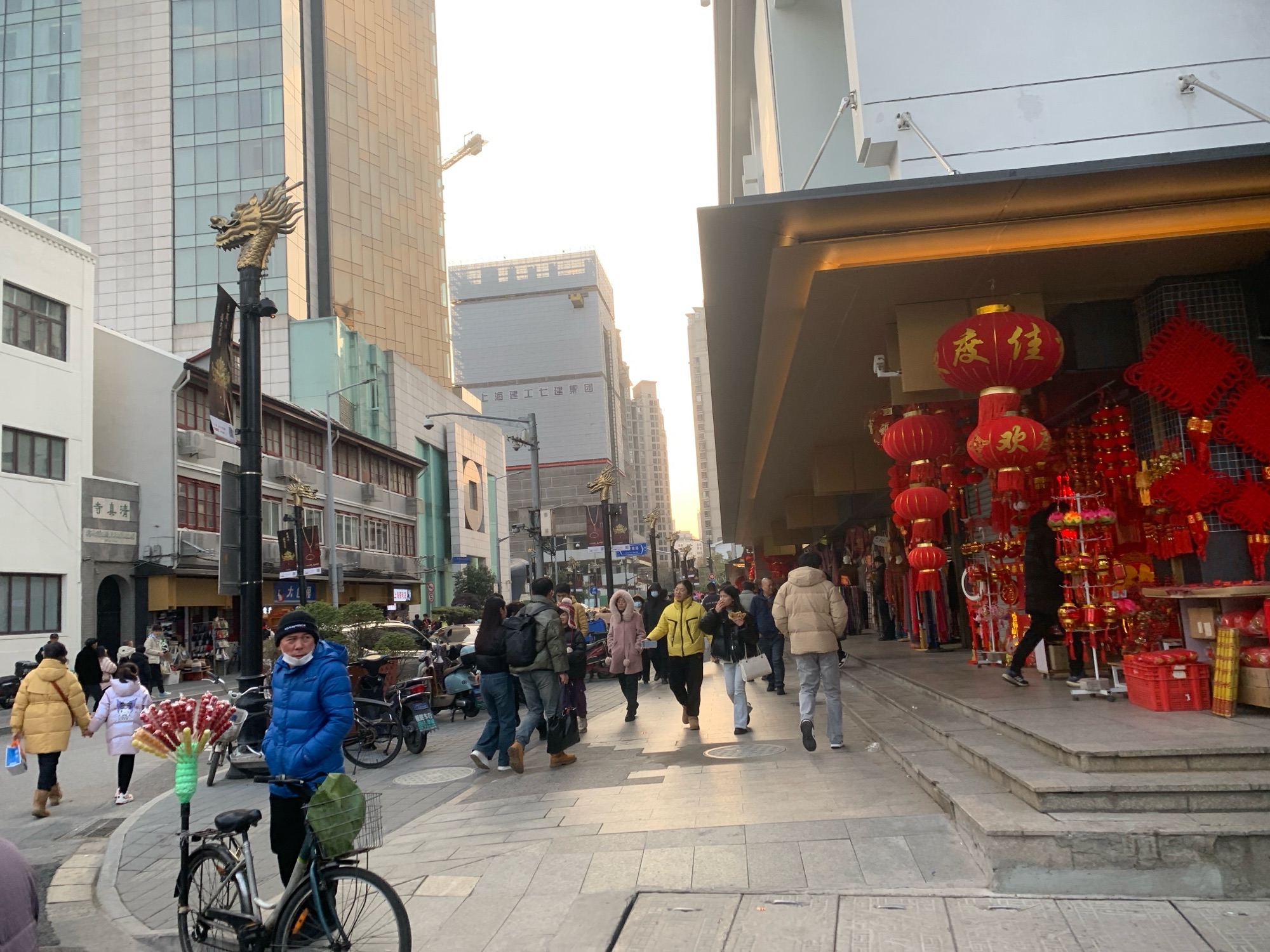 上海城隍庙福佑门小商品批发市场