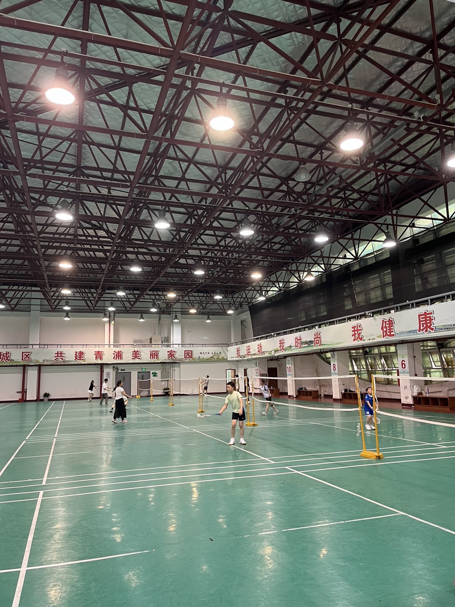 场地封面-青浦区体育中心羽毛球馆