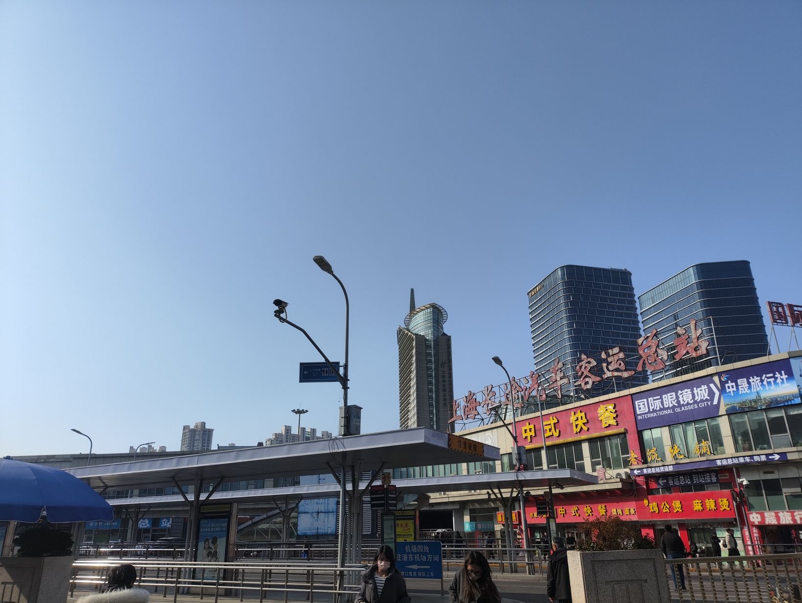 上海长途汽车客运总站地下停车场