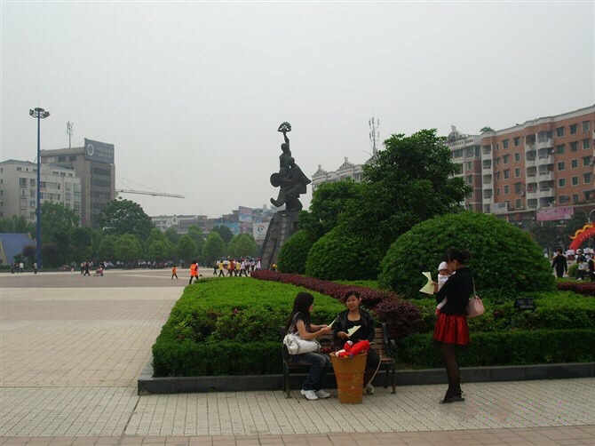 秀山花灯广场旅行图片 3