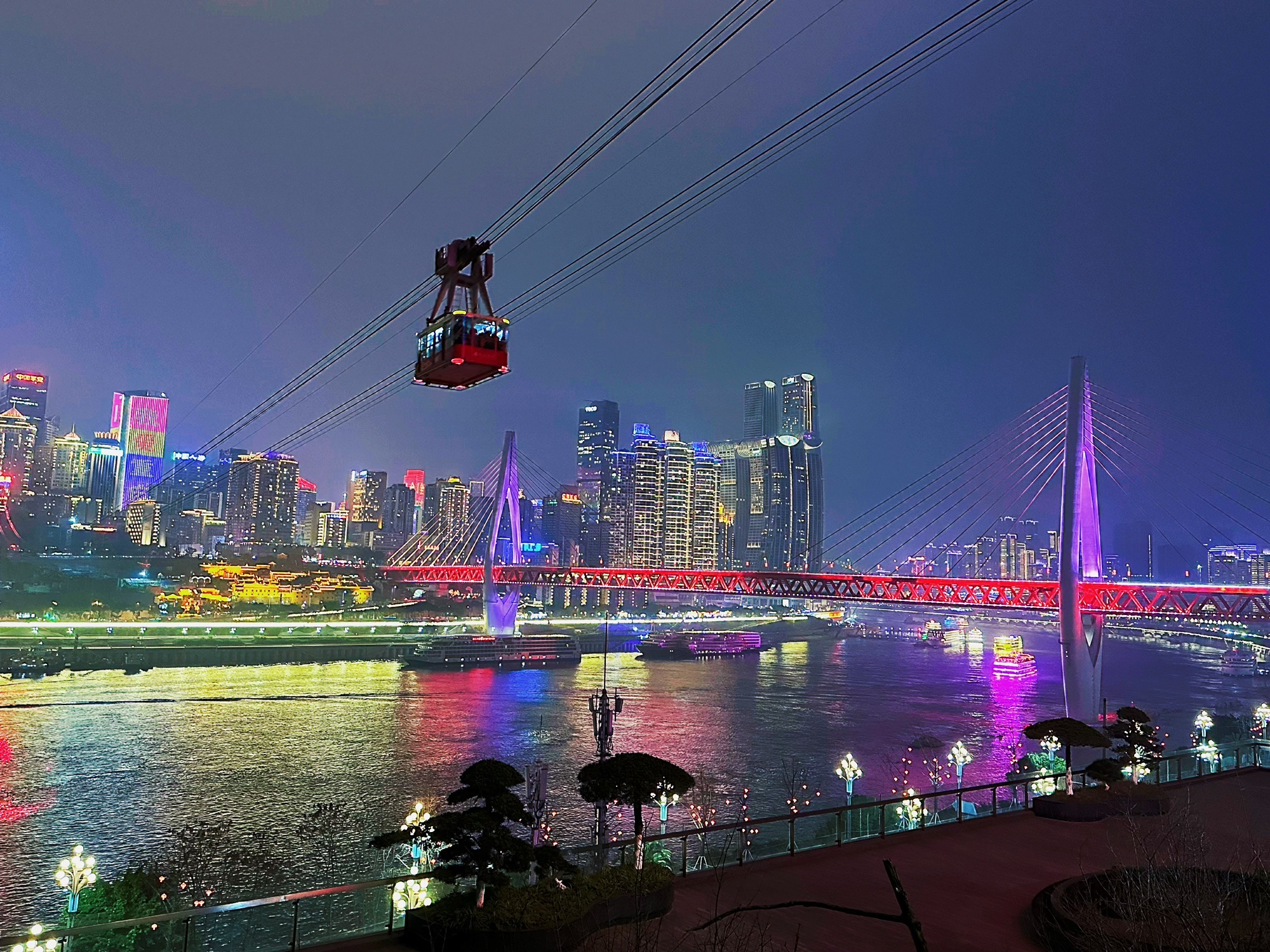 重庆长江索道旅行图片 2