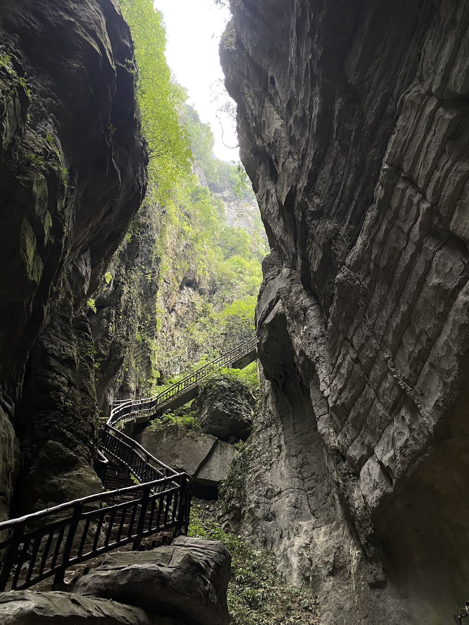 武陵山大裂谷景区旅行图片 2
