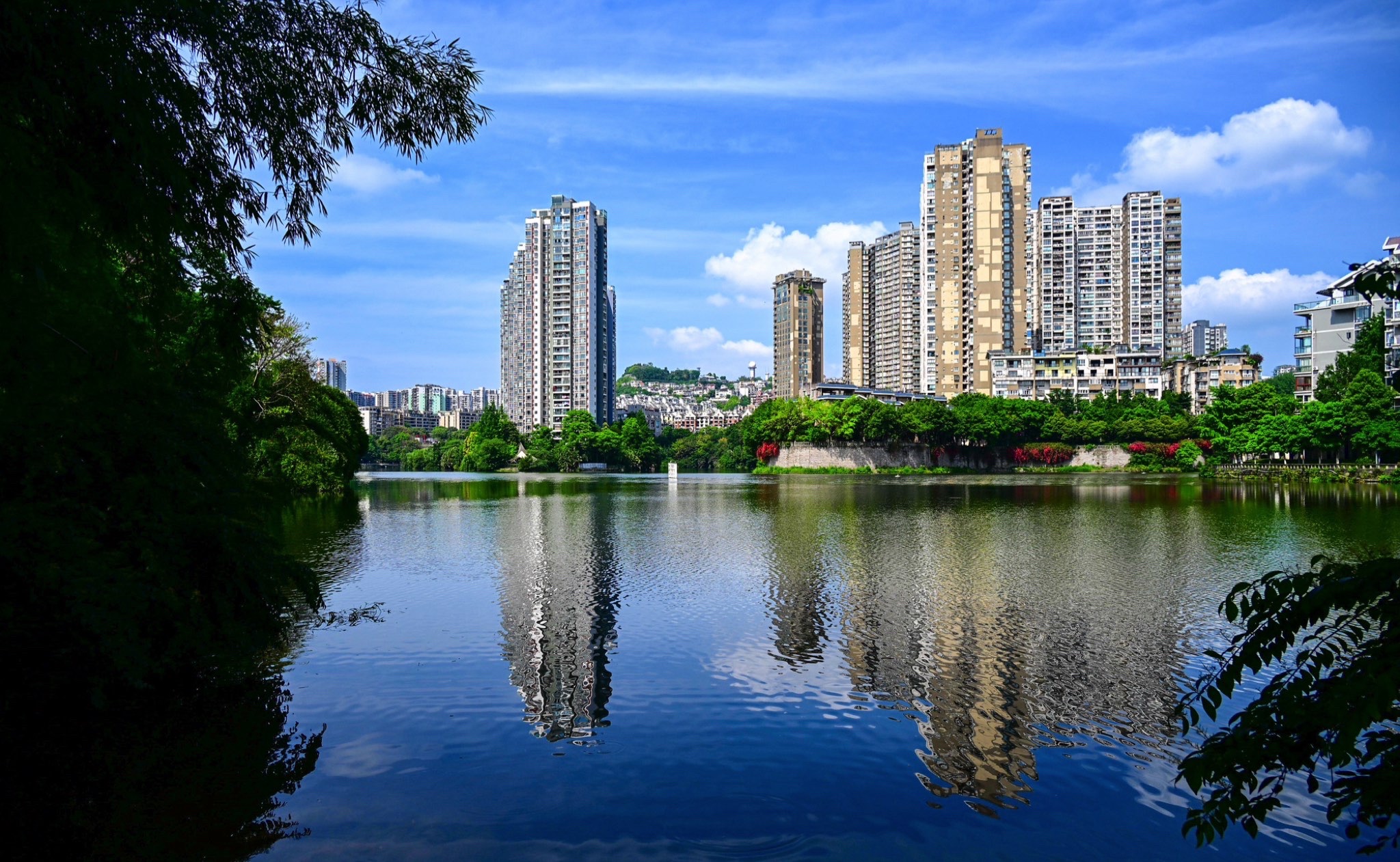 宝圣湖公园旅行图片 1