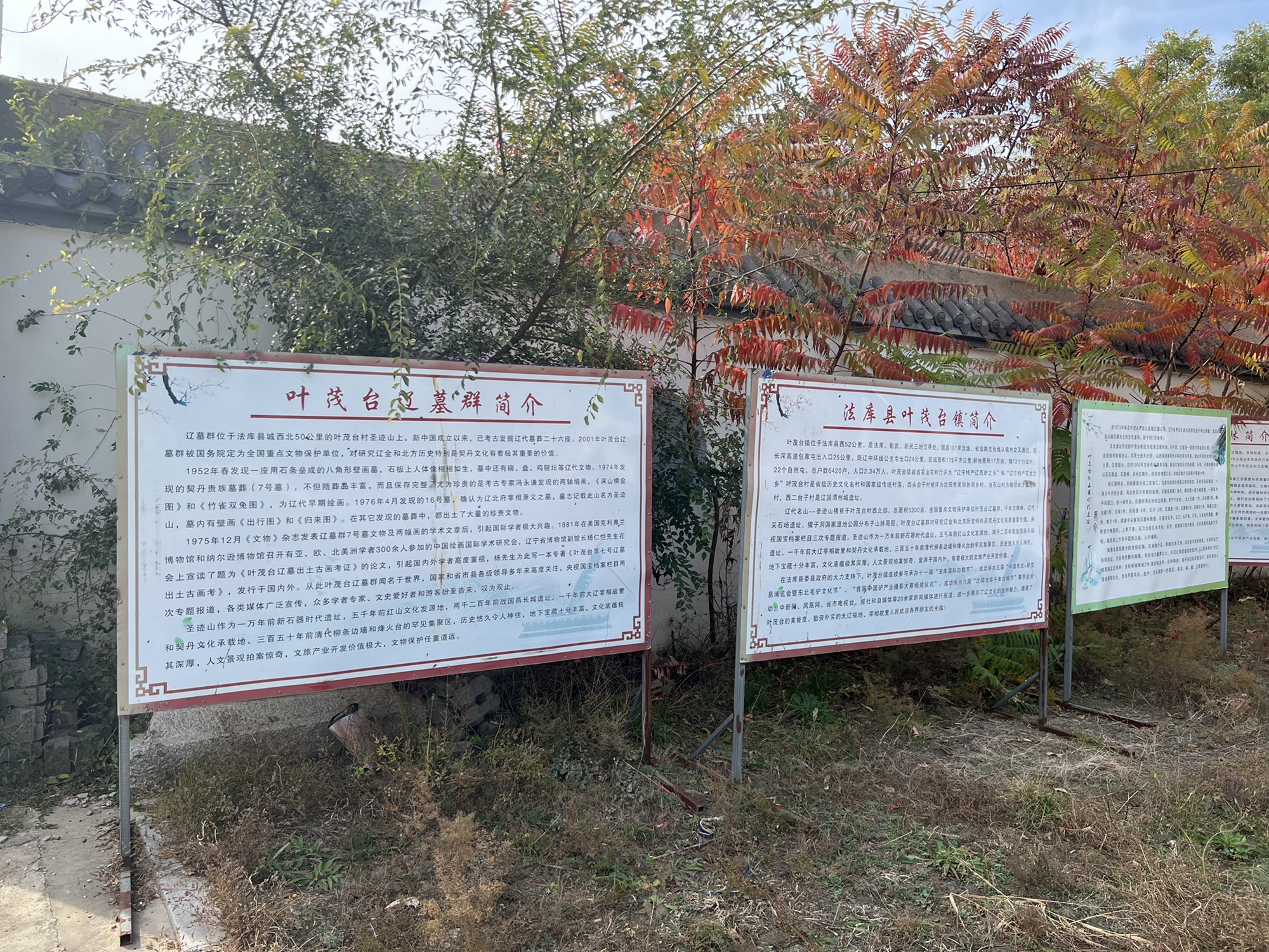 叶茂台墓群旅行图片 1