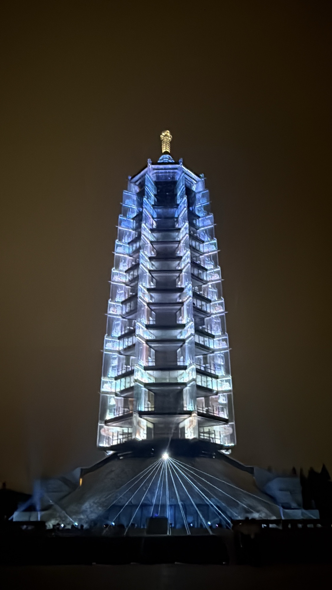 大报恩塔实景照片