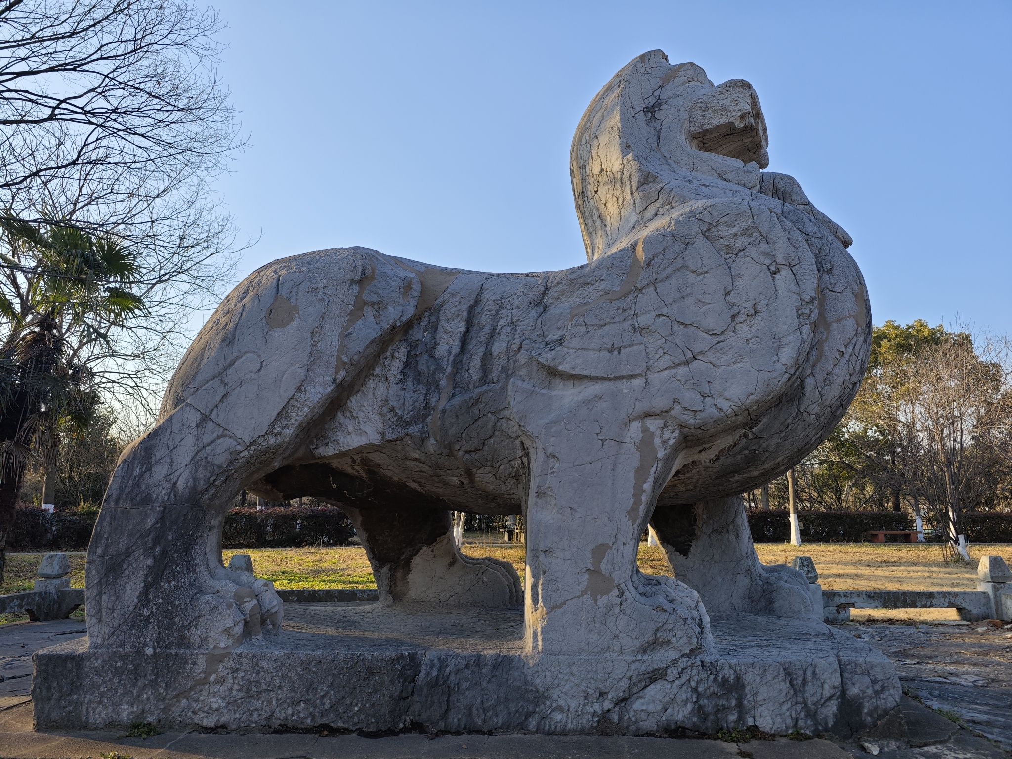 萧恢墓石刻旅行图片 2