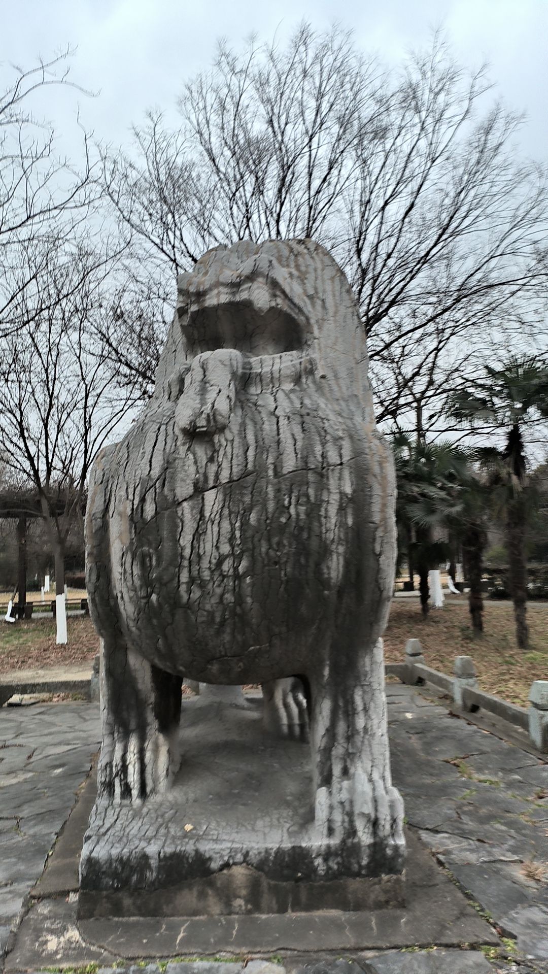 萧恢墓石刻旅行图片 2