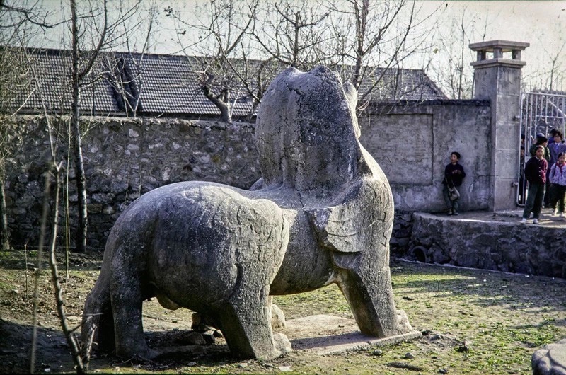 萧秀墓石刻旅行图片 3