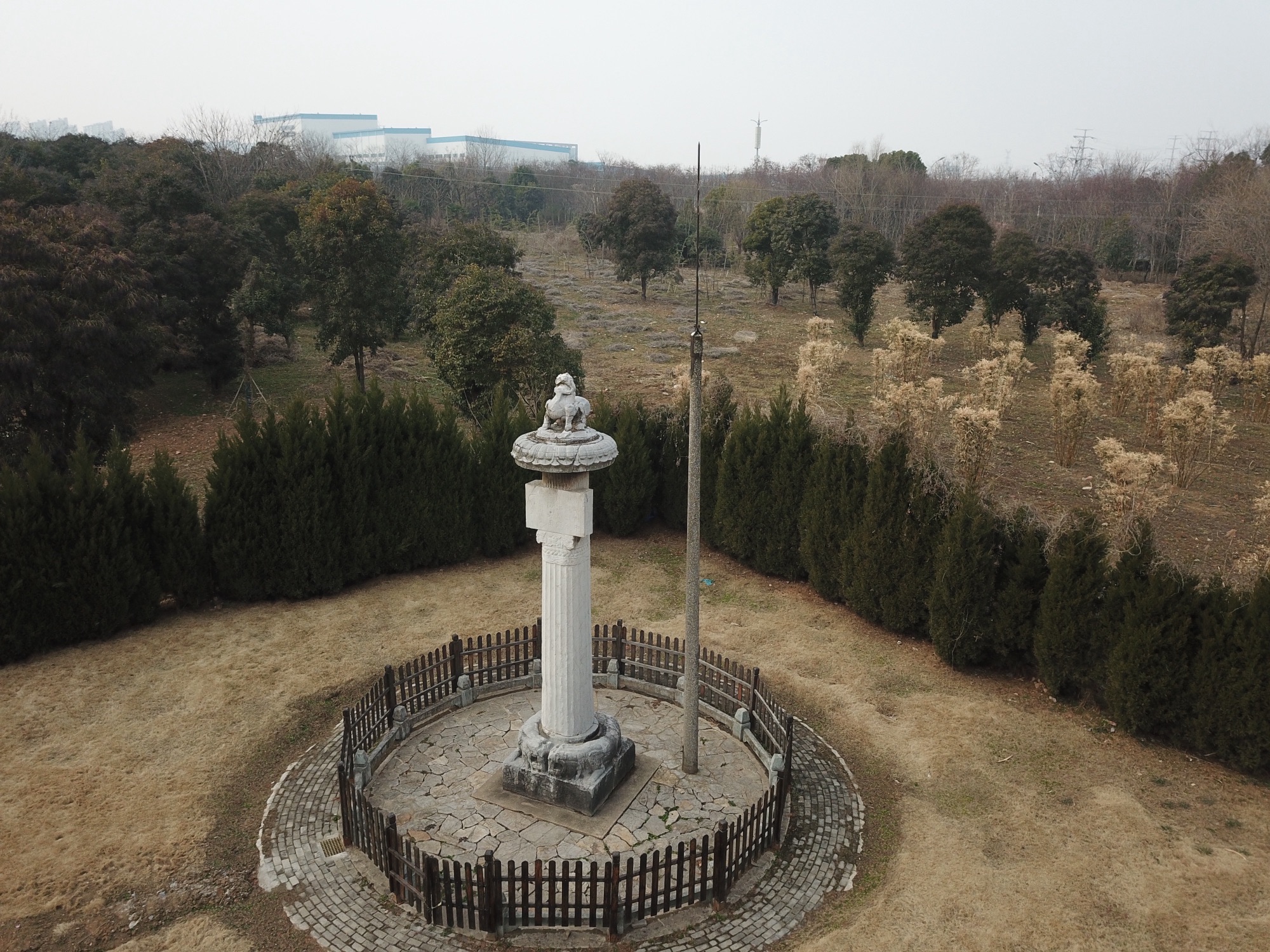 萧景墓神道石刻旅行图片 1