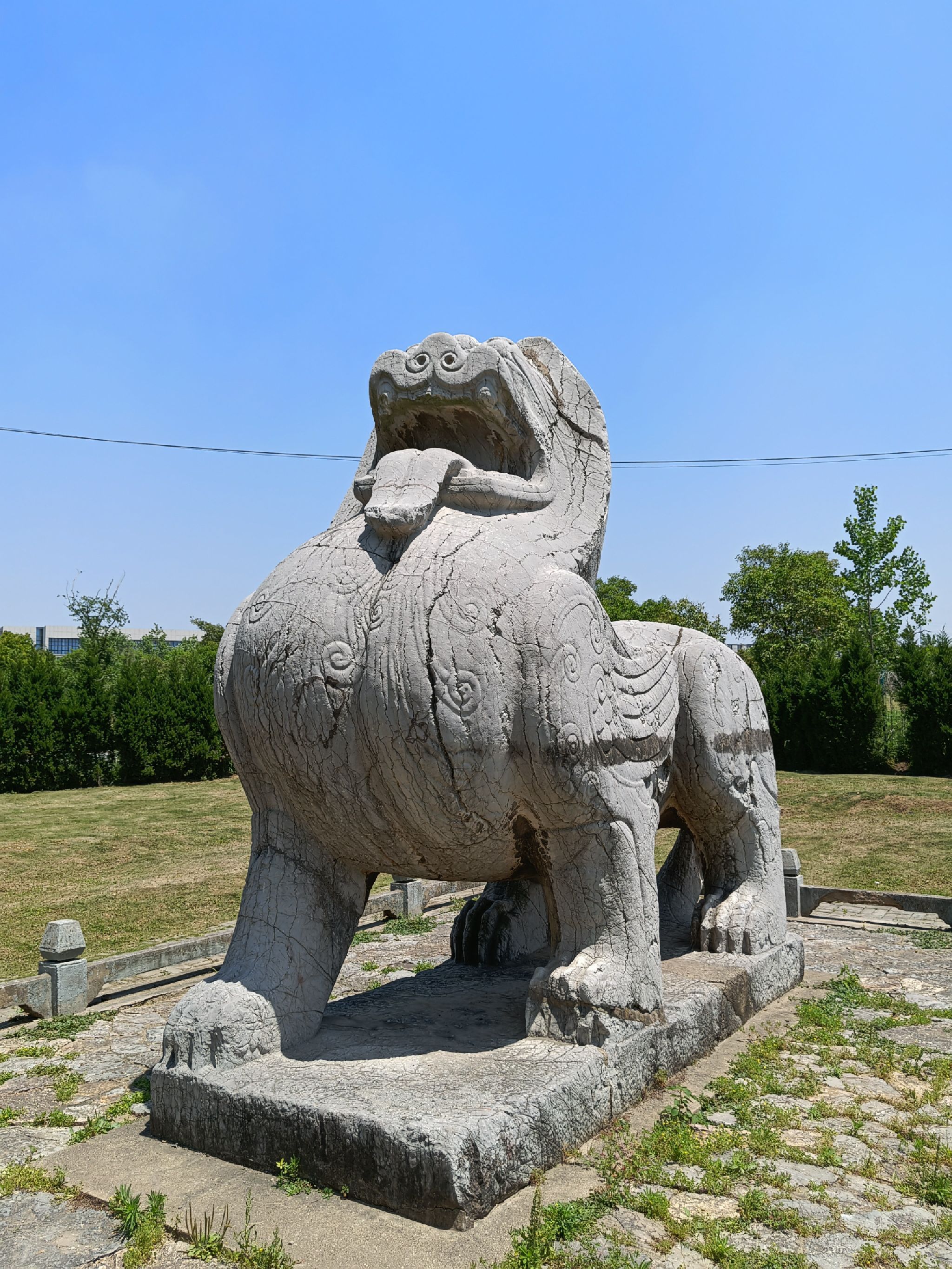 萧景墓神道石刻旅行图片 1