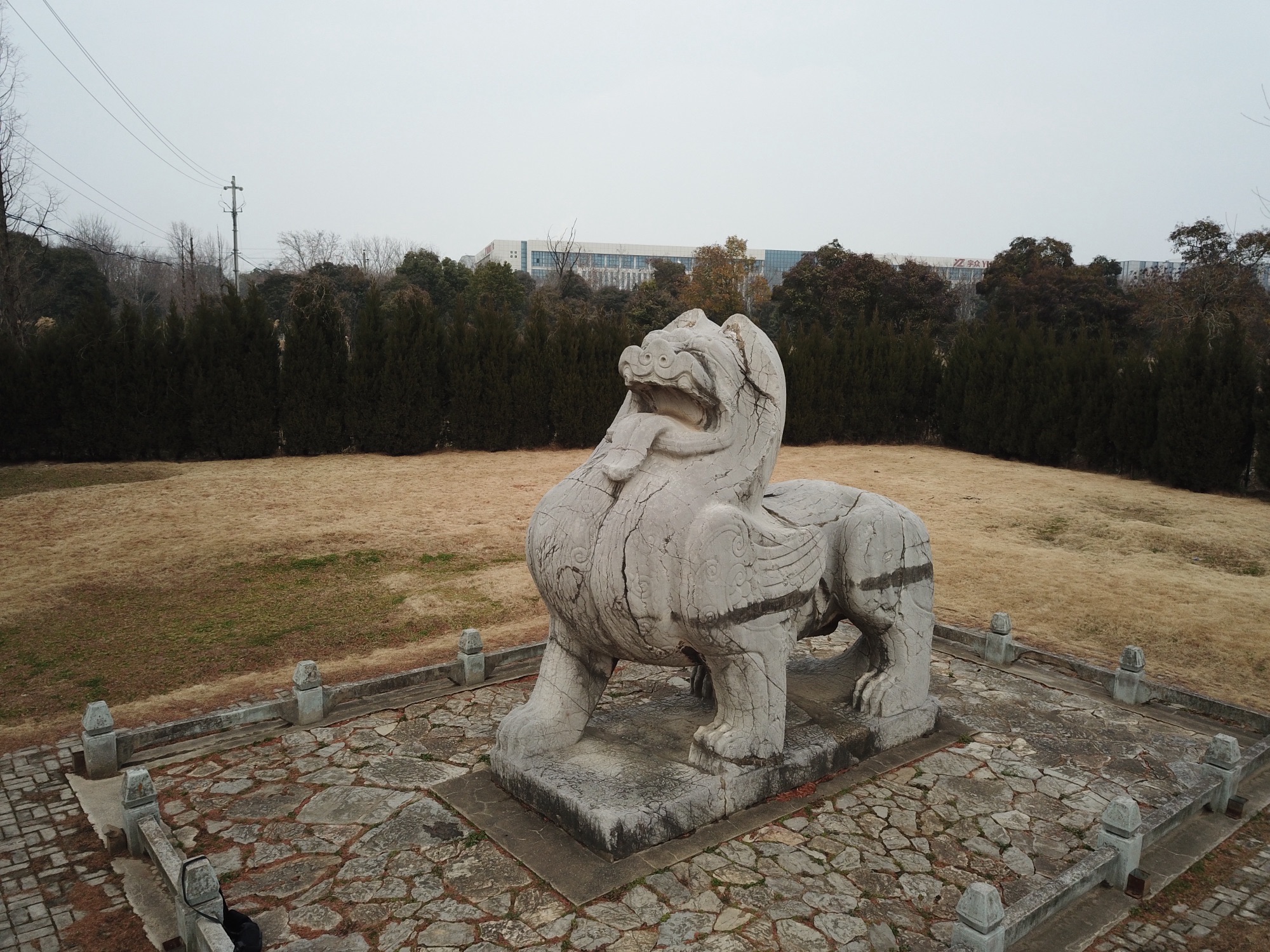 萧景墓神道石刻旅行图片 3