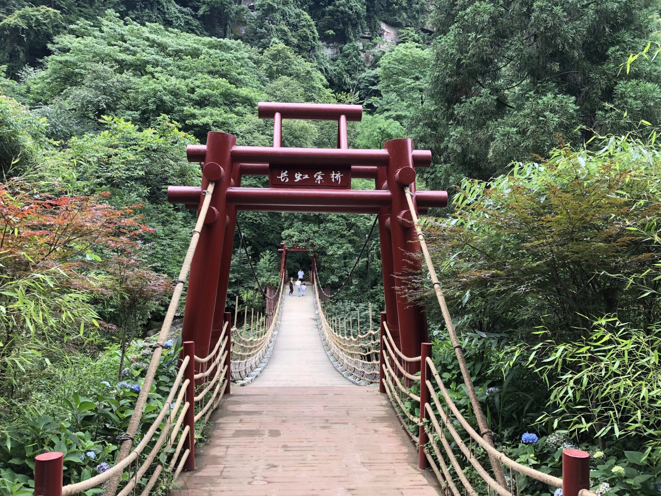 成都天台山旅游景区旅行图片 2