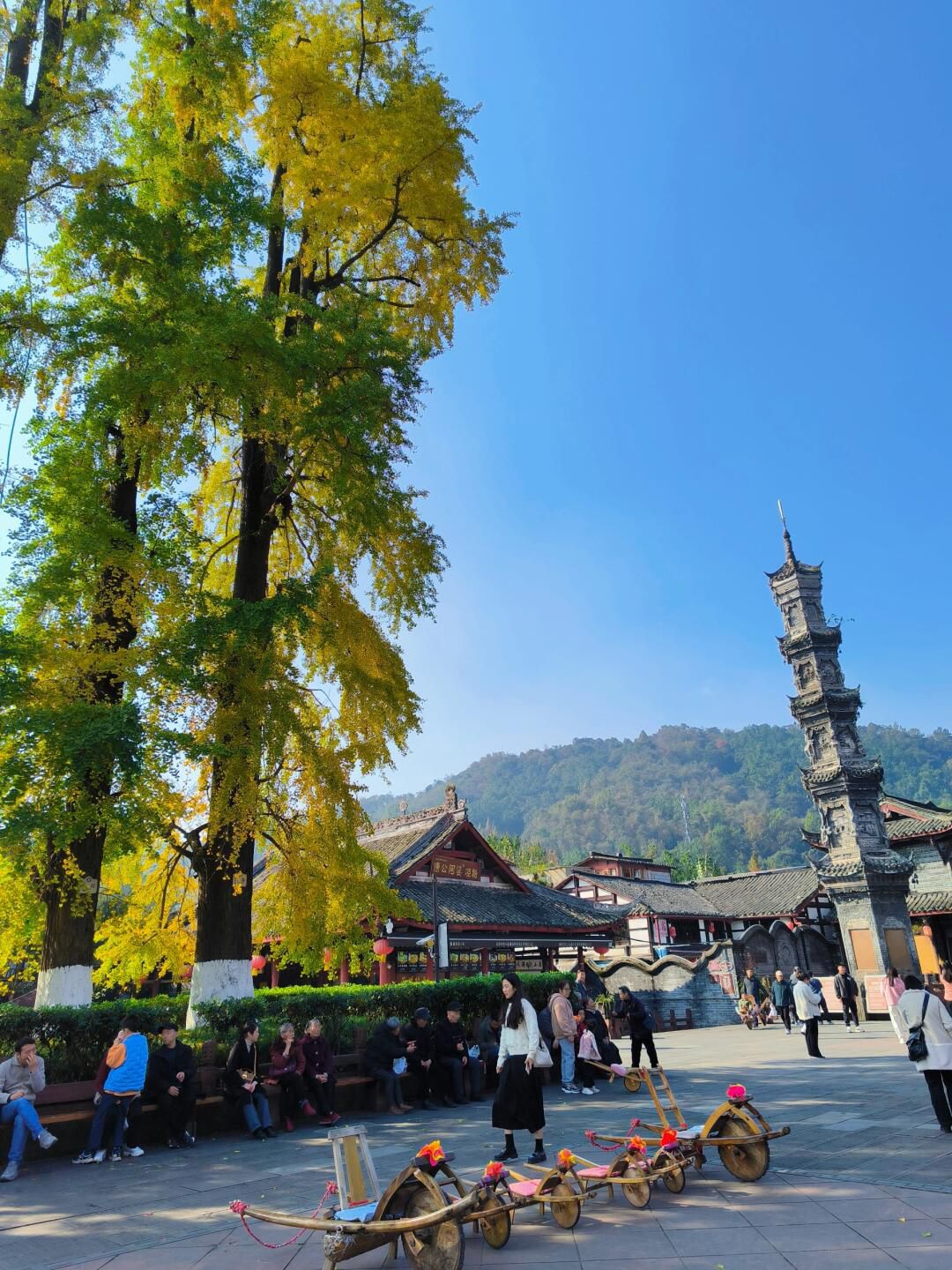 街子古镇旅行图片 3
