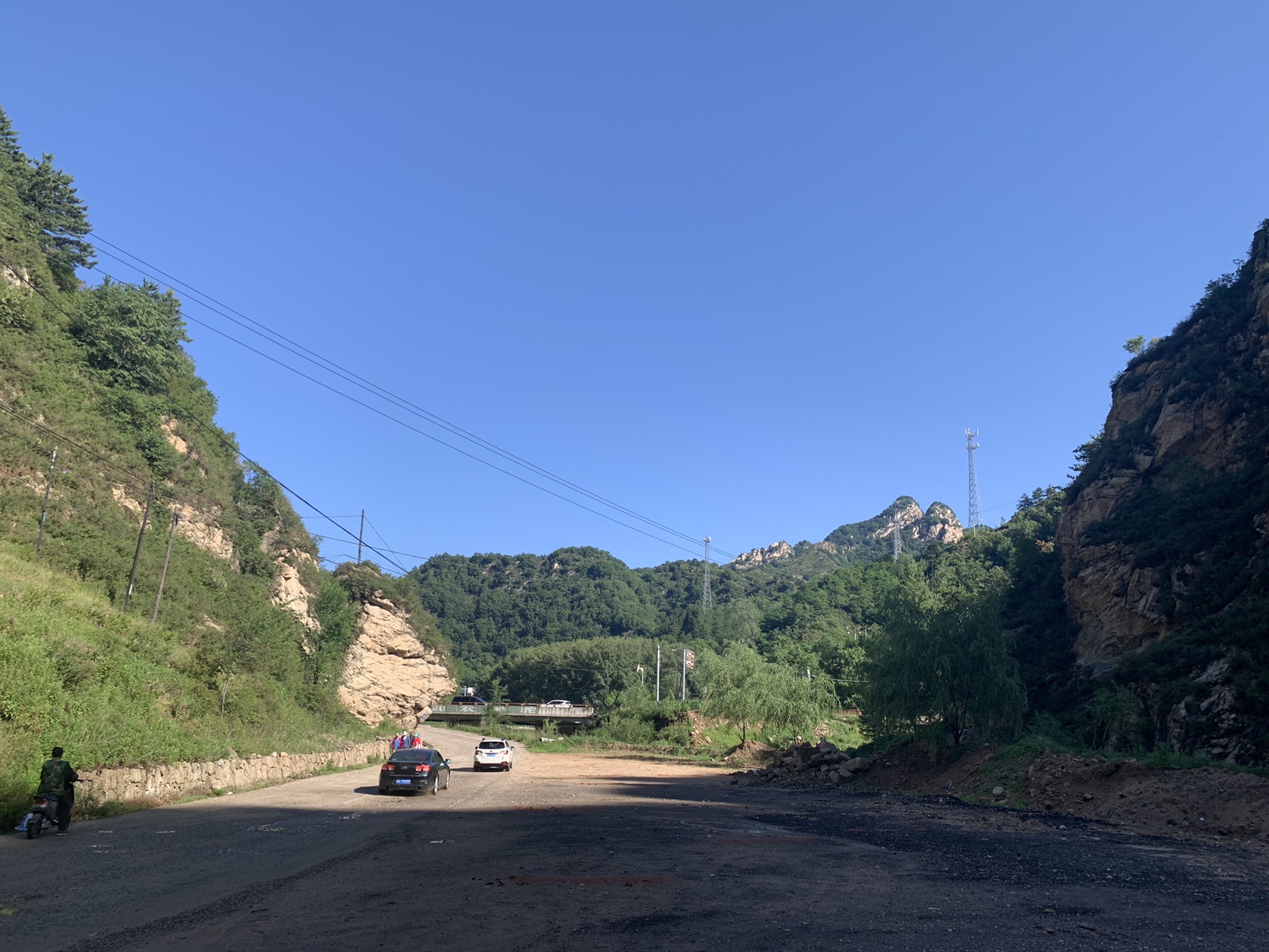 平山县驼河谷漂流旅行图片 1