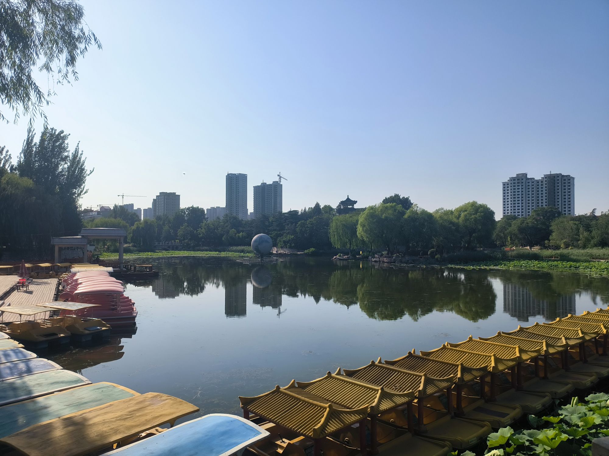 保定竞秀公园旅行图片 2