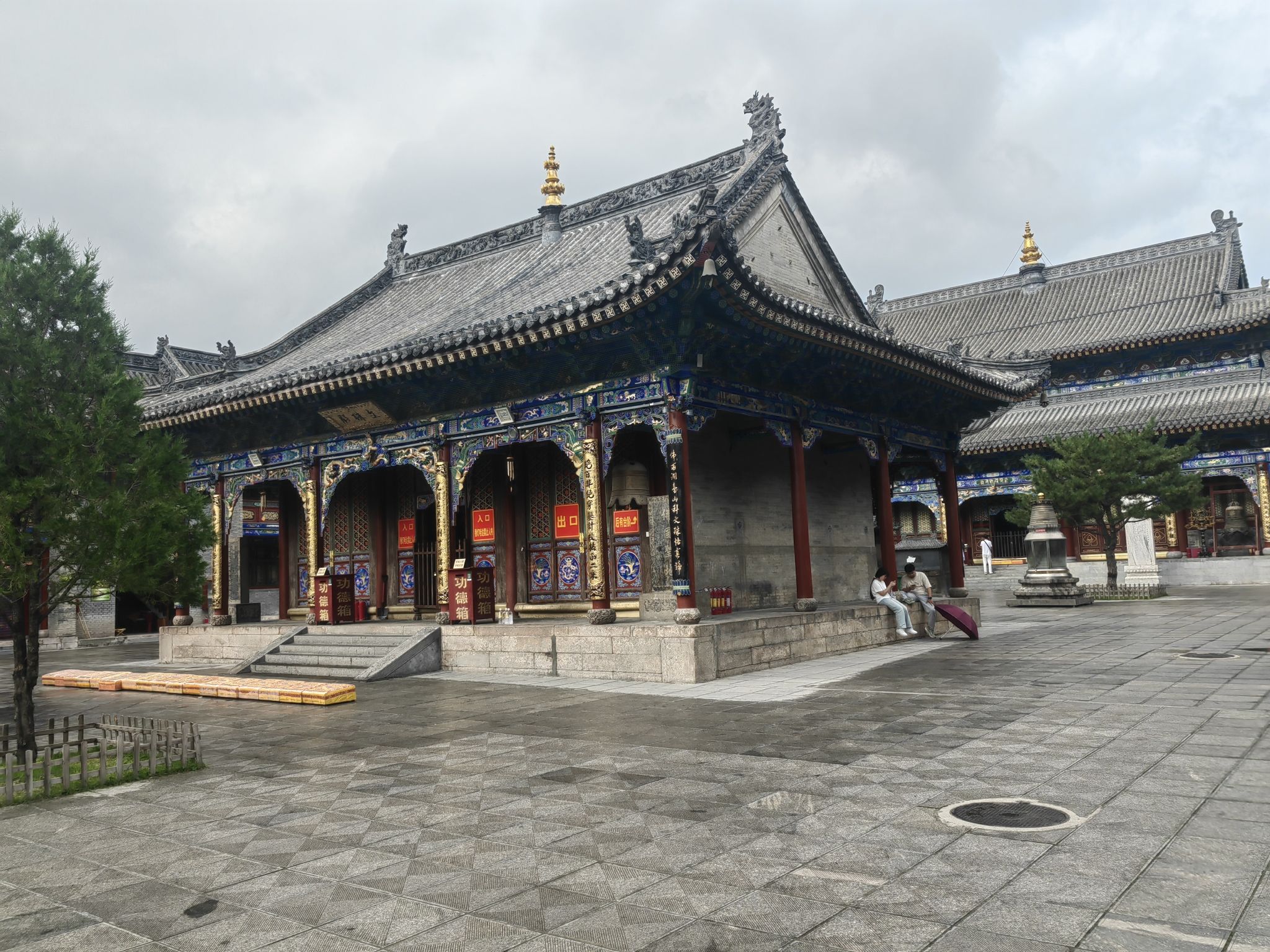 五台山风景名胜区-文殊殿实景照片
