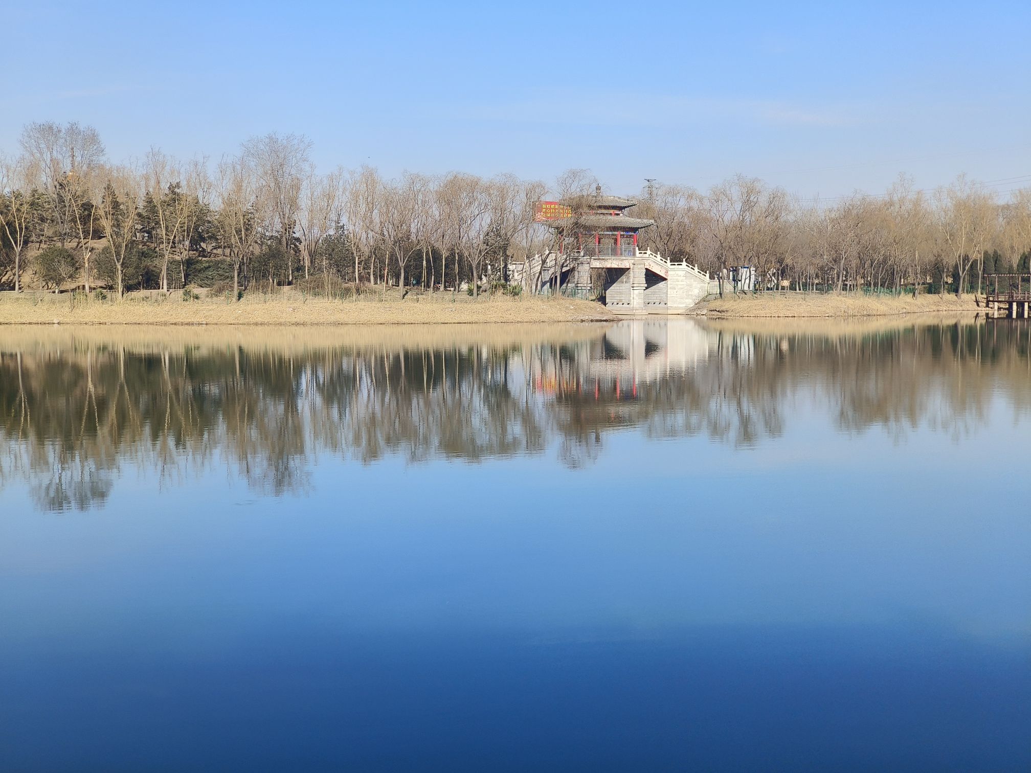 介休汾河国家湿地公园旅行图片 2