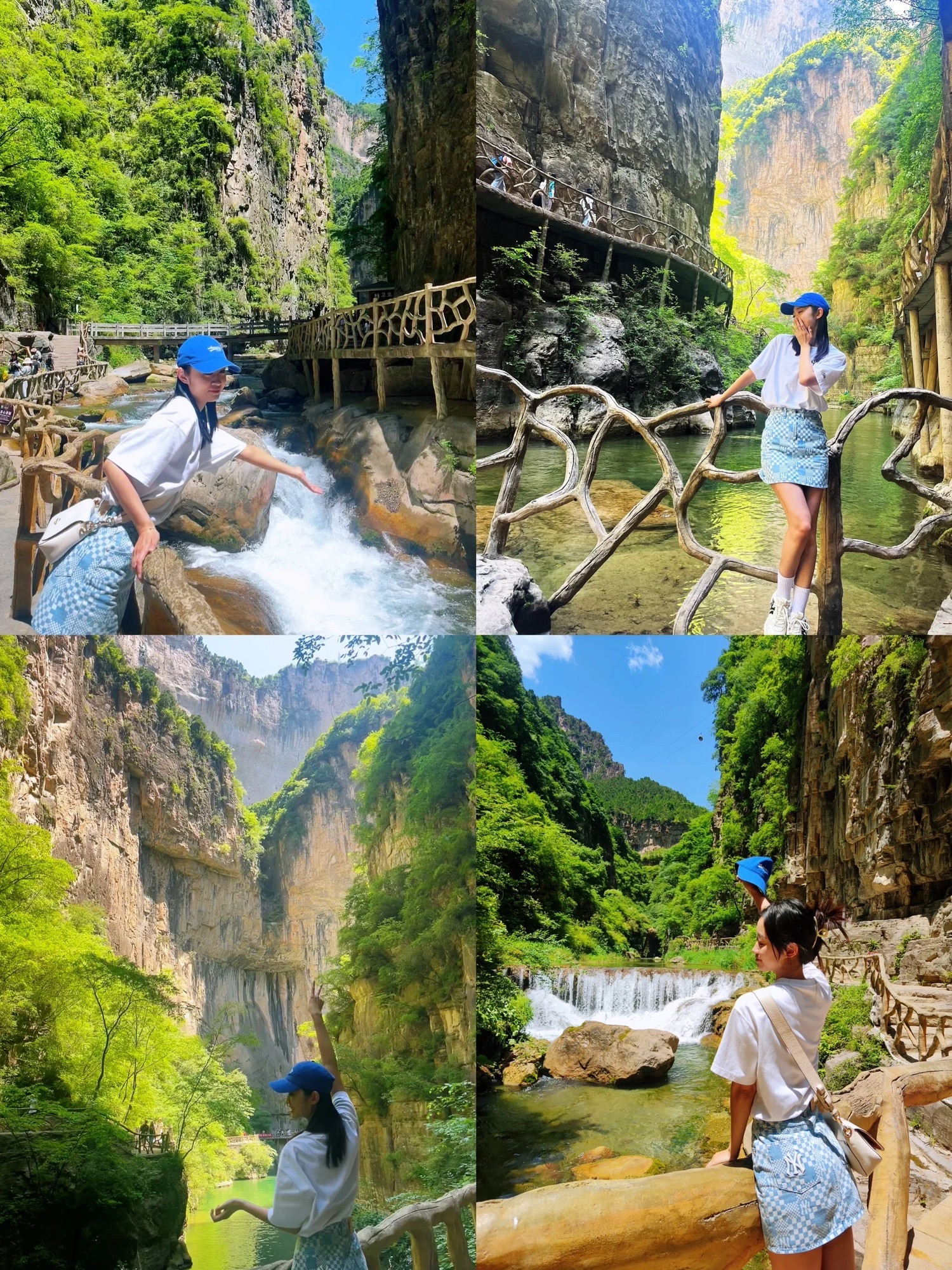 山西太行山大峡谷旅游景区旅行图片