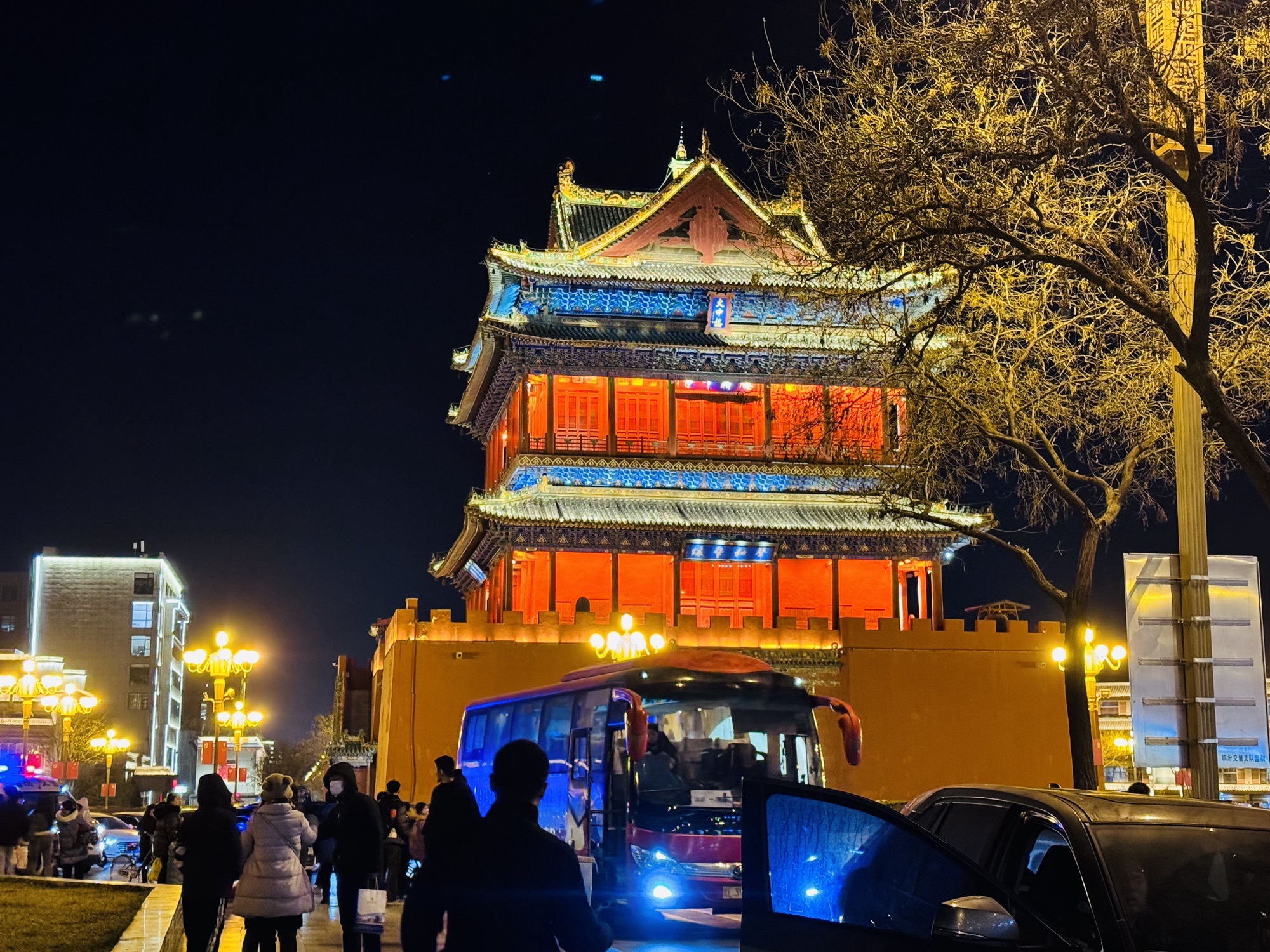 临汾鼓楼休闲广场旅行图片 1