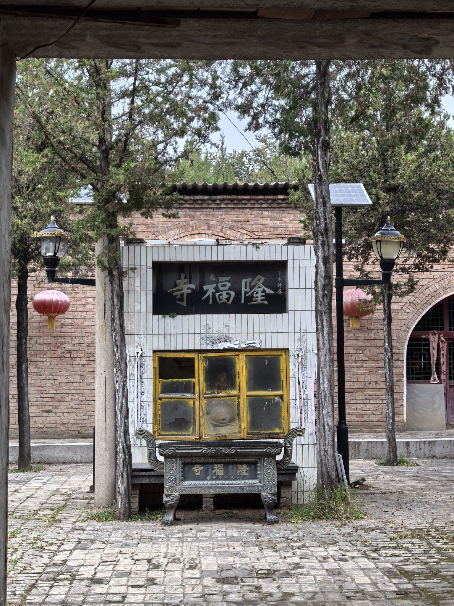 隆福寺实景照片