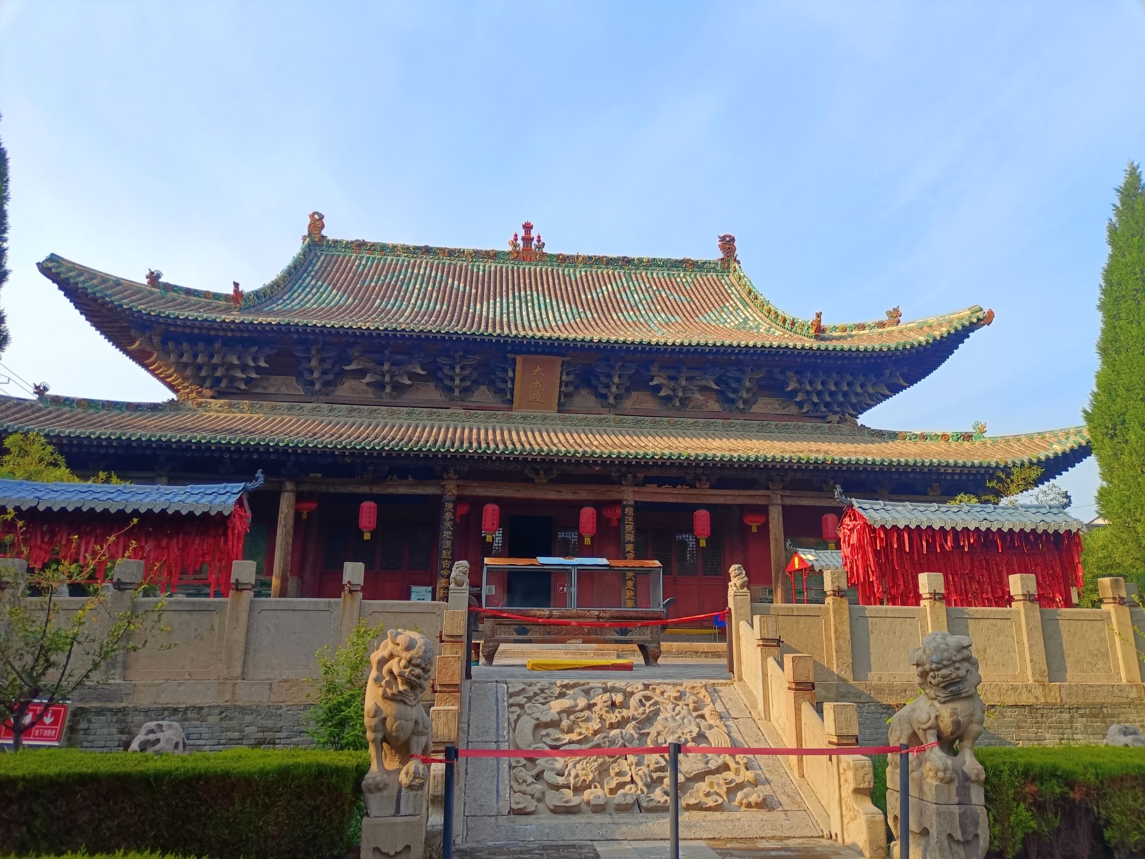 文庙广场实景照片
