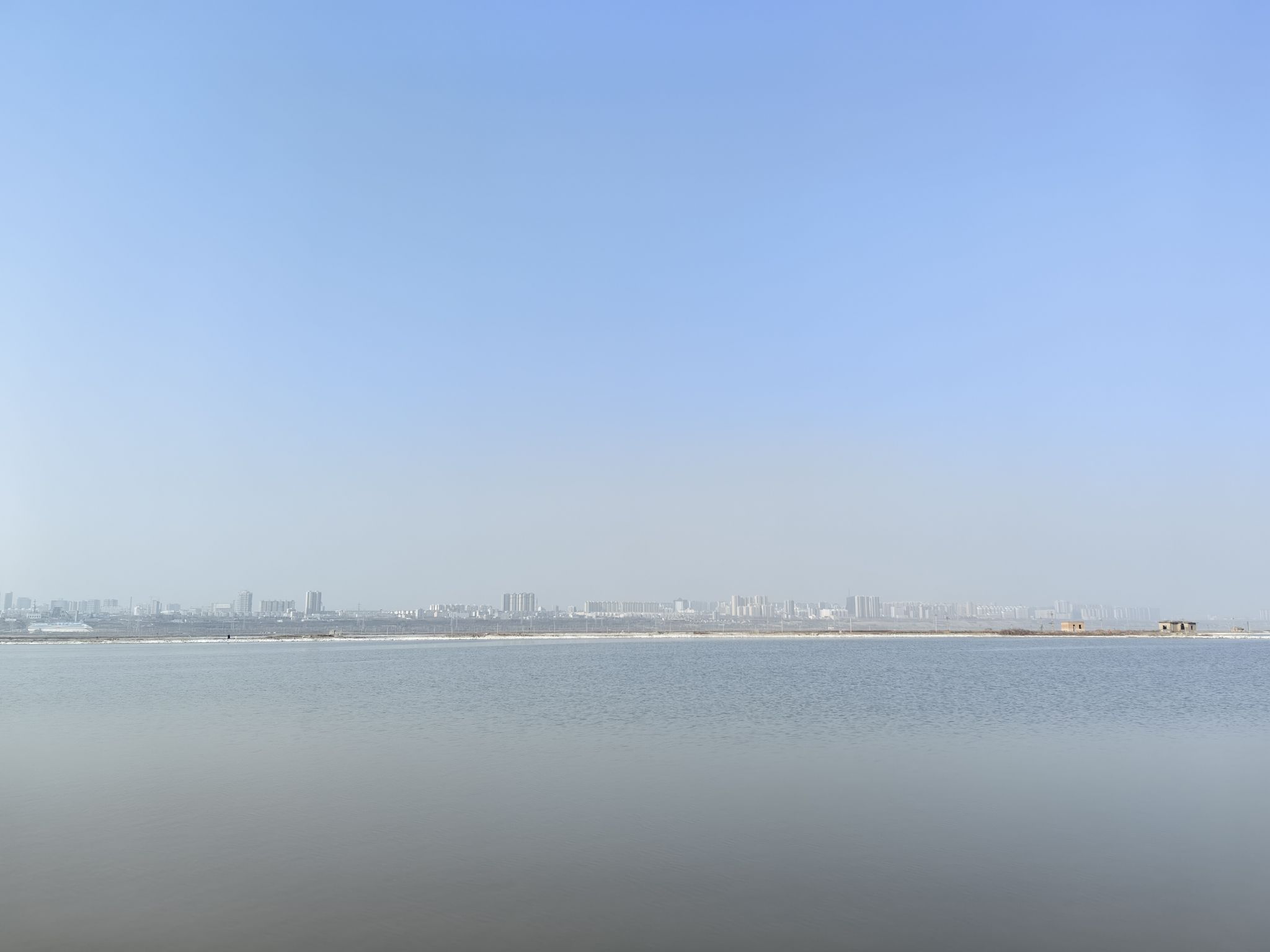 中国死海运城盐湖旅行图片 1