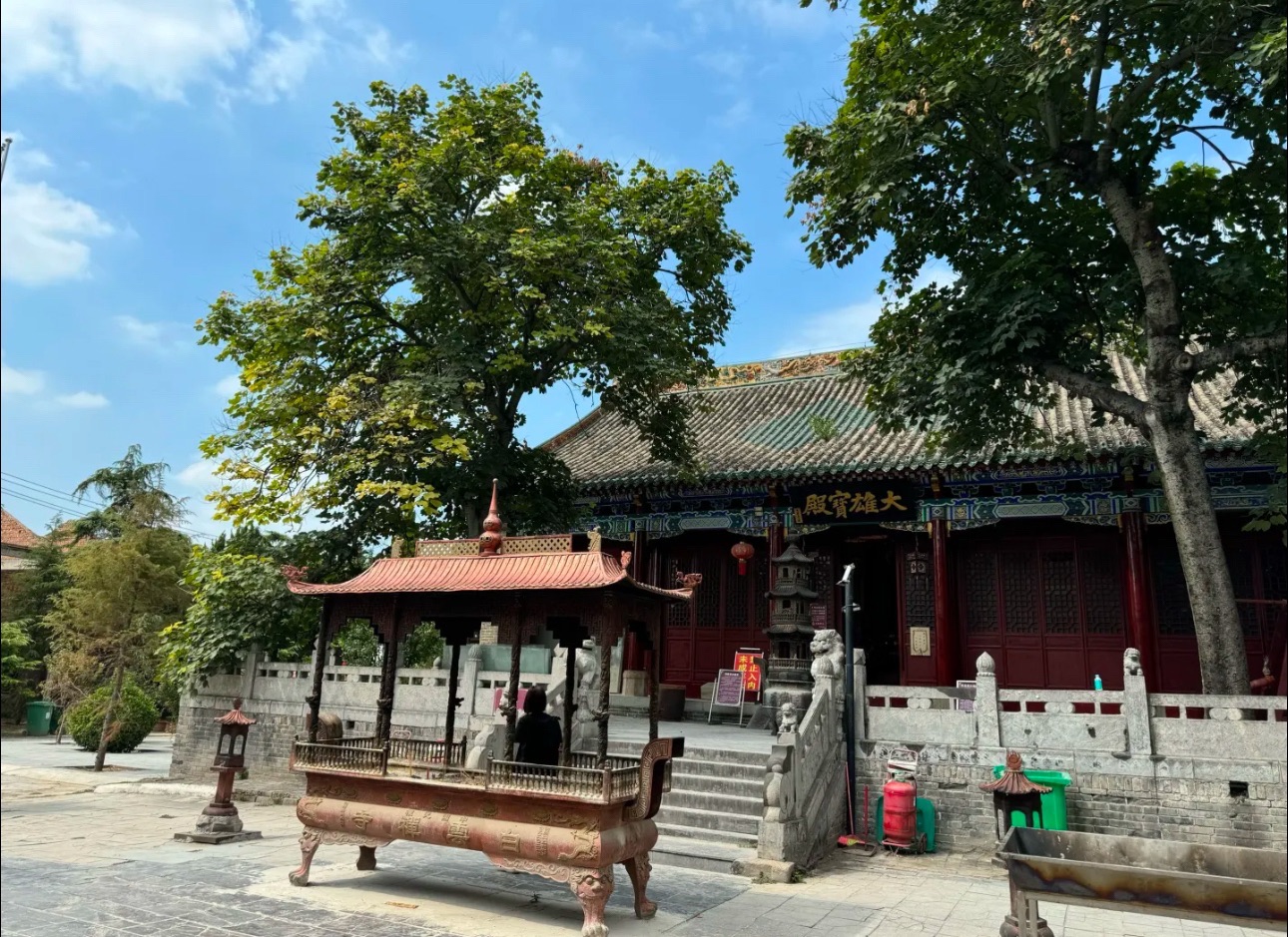 商丘民权县白云禅寺景区旅行图片 1