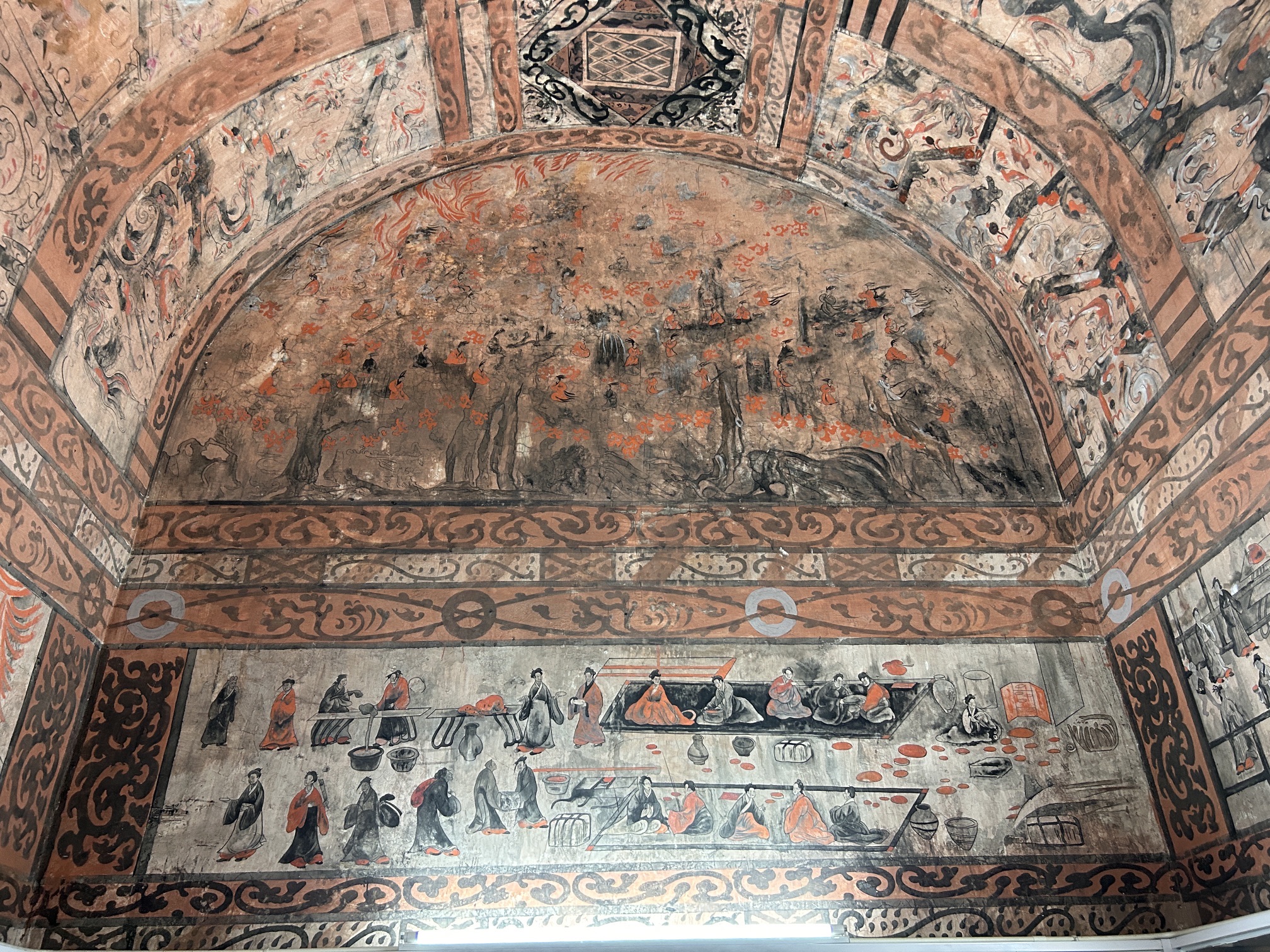 打虎亭汉墓旅行图片 3