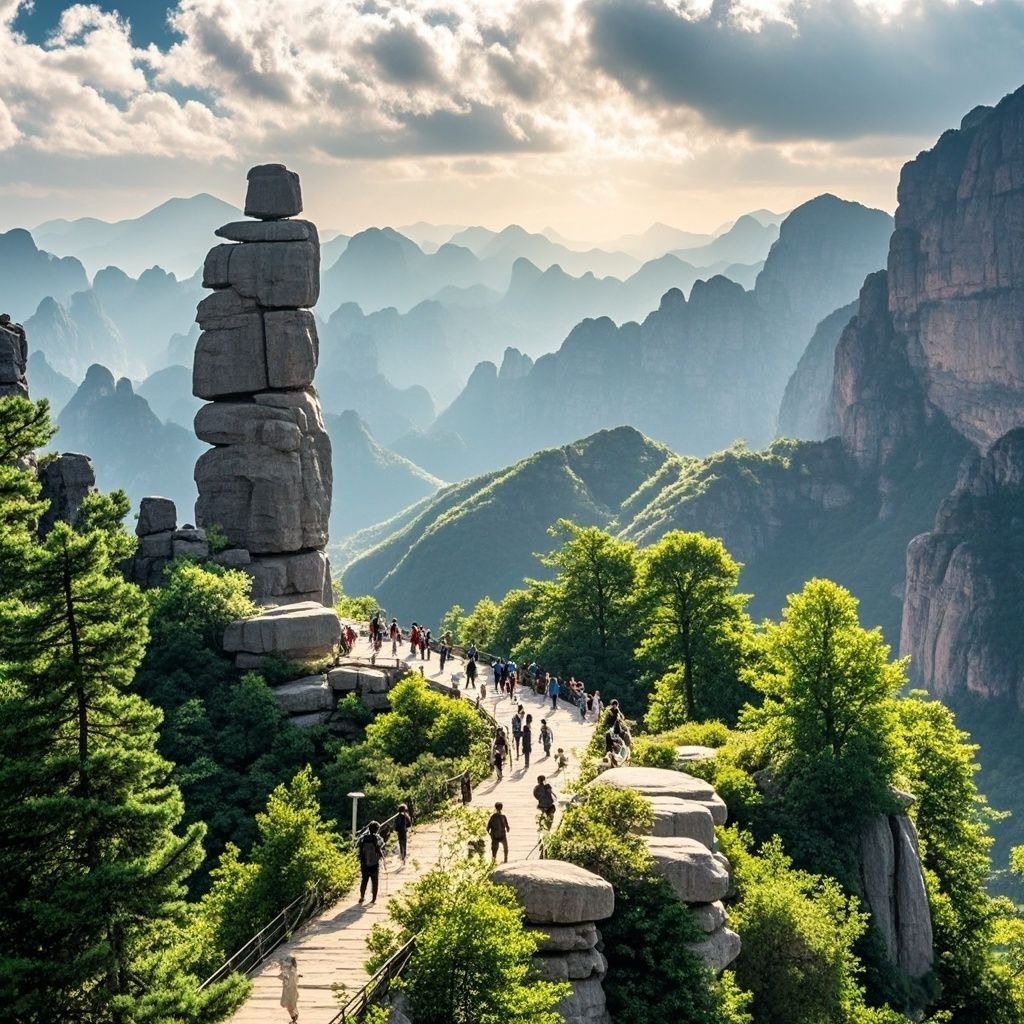 林州天平山森林公园旅行图片 2
