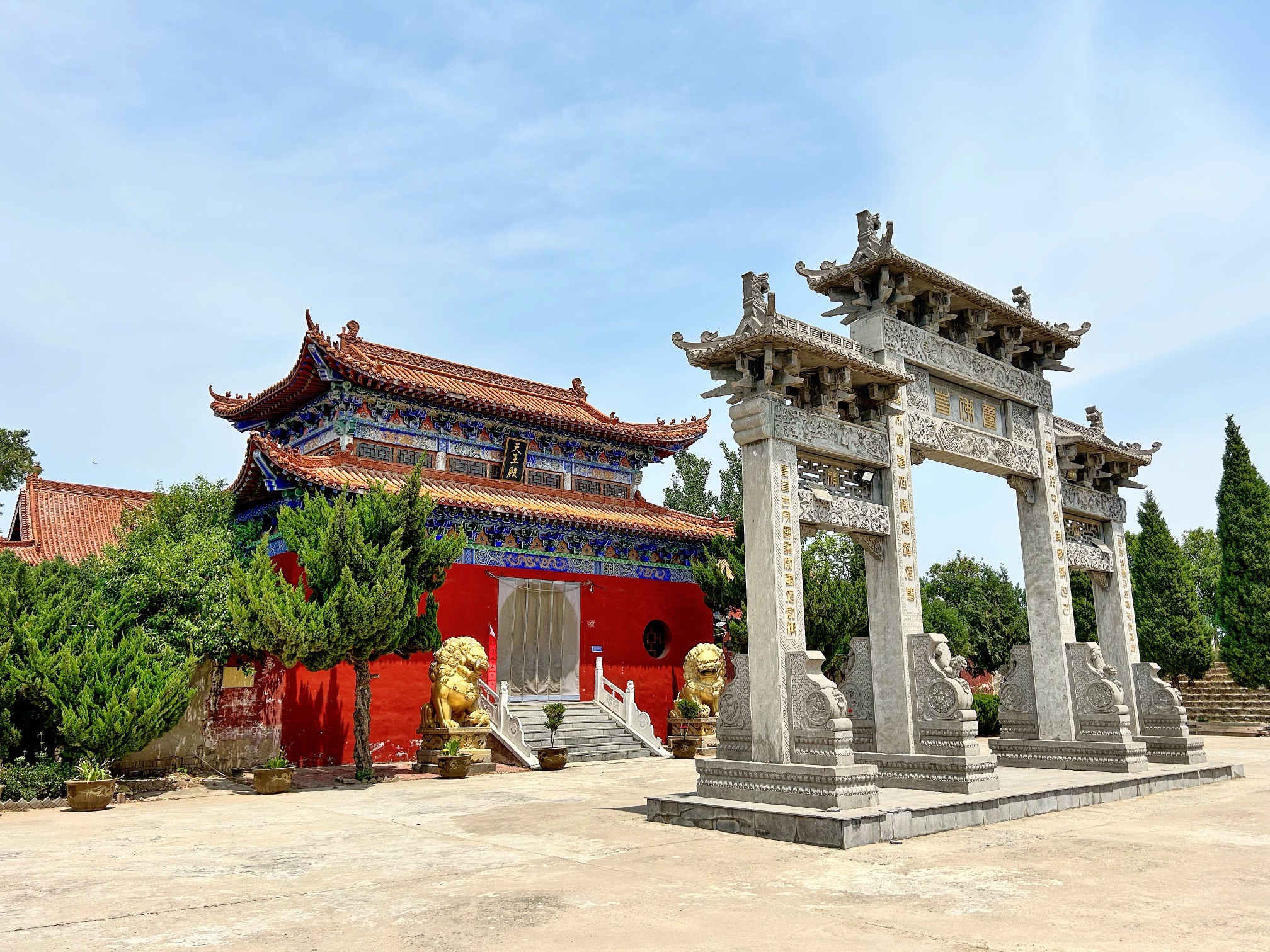 灵佛寺实景照片