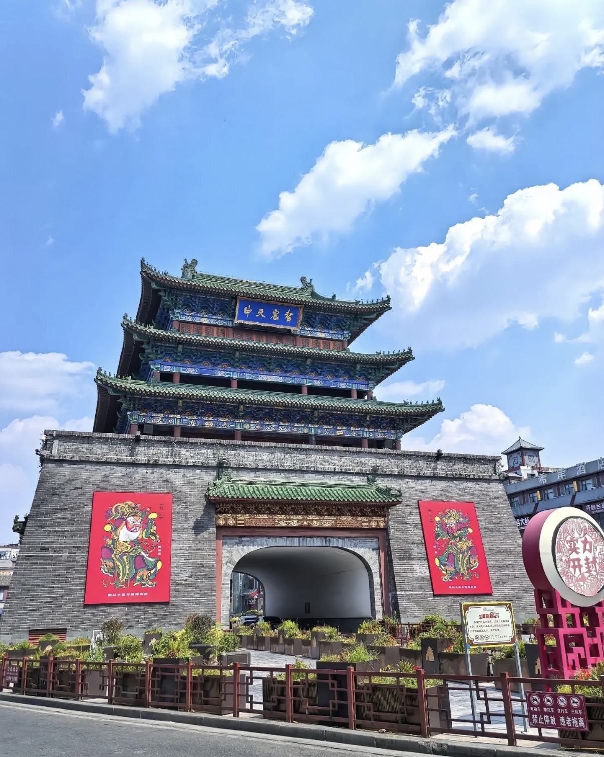 鼓楼广场现场照片 6