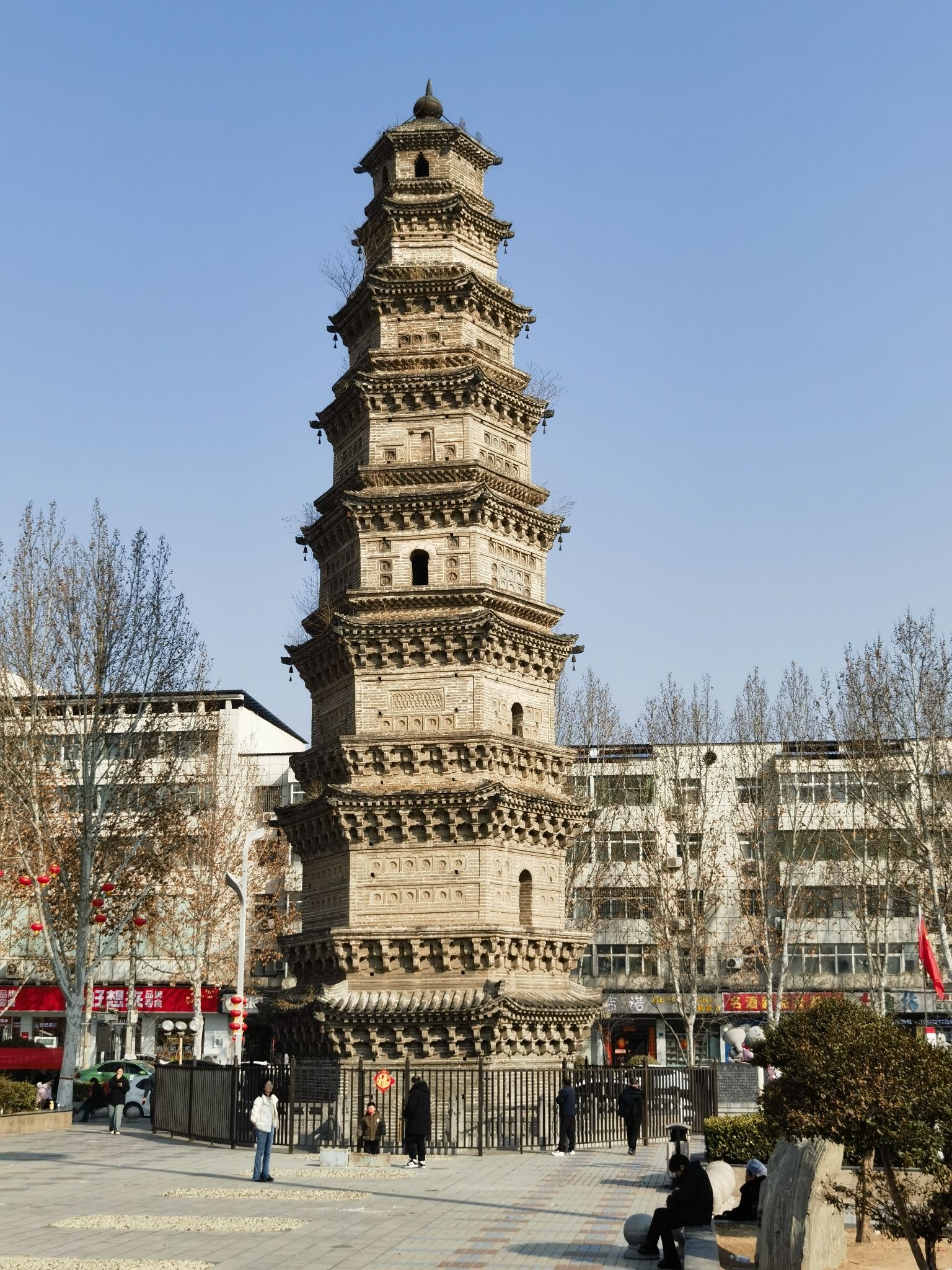 尉氏兴国寺塔旅行图片 1