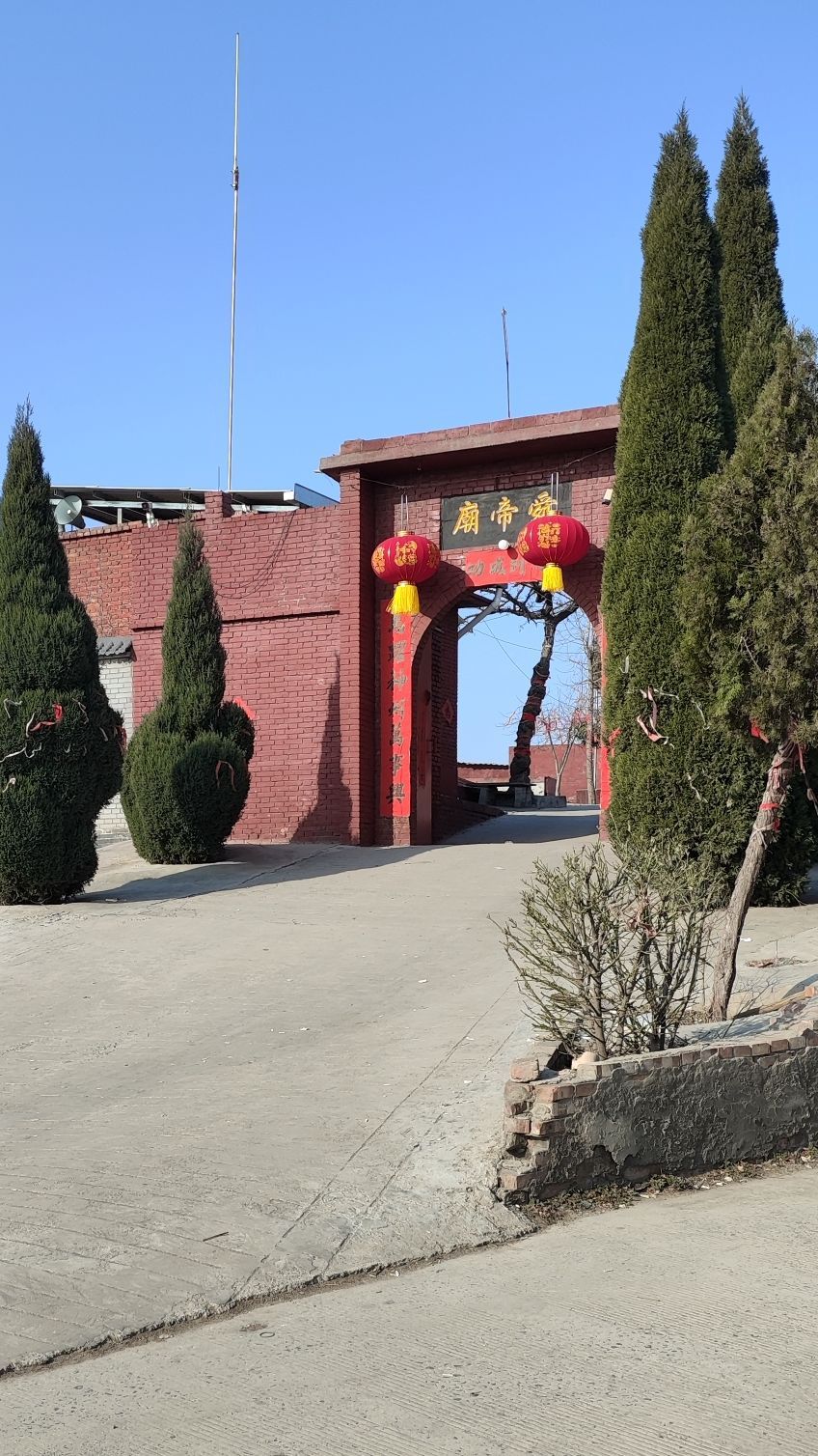 舜帝庙实景照片