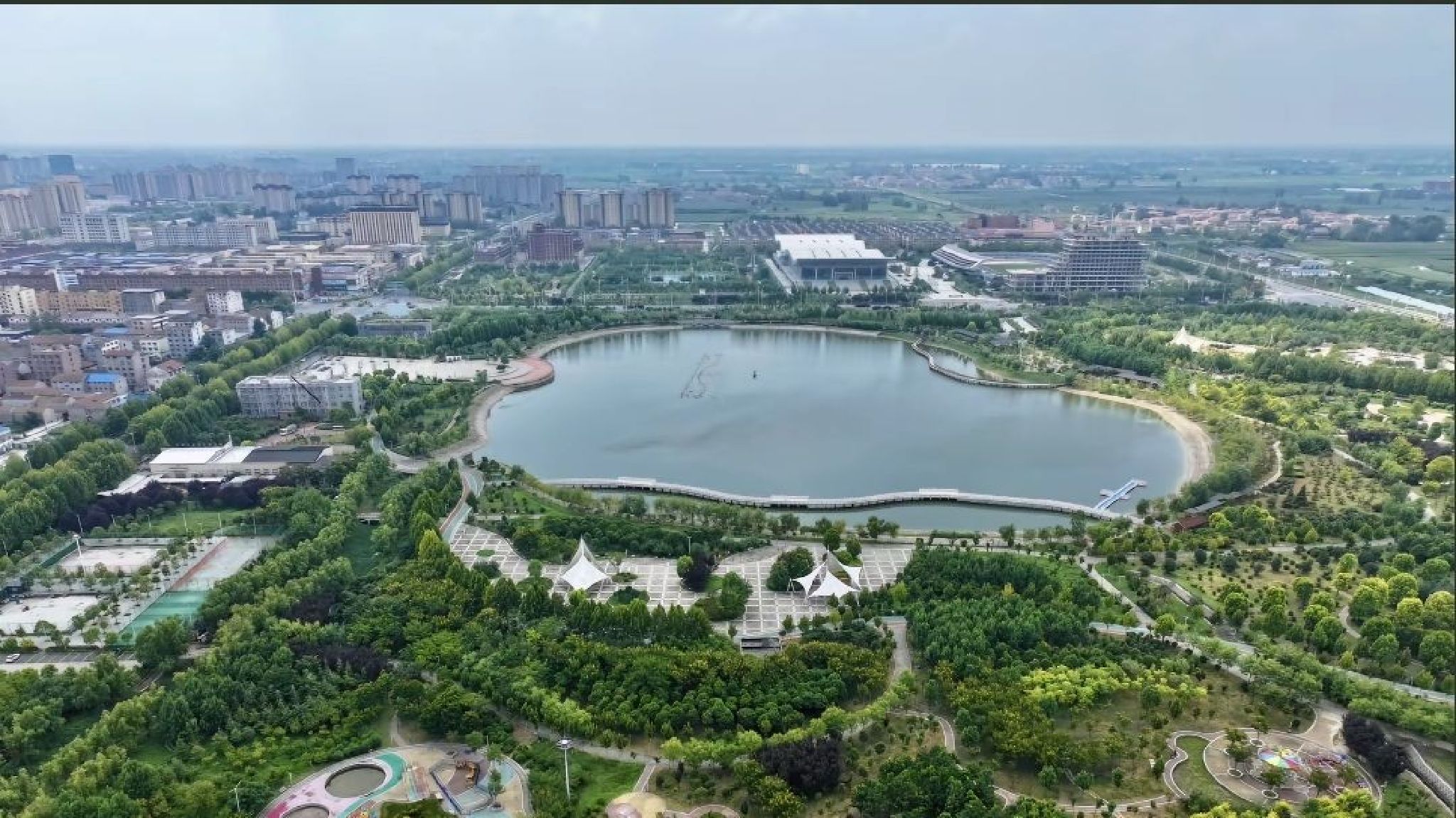 郸城县人民公园旅行图片 1