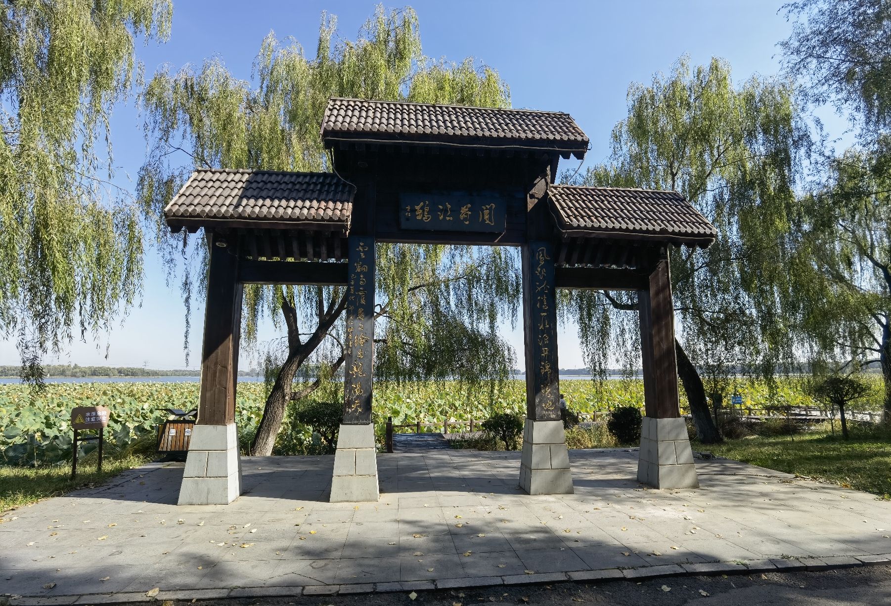 莲花湖湿地公园旅行图片 1