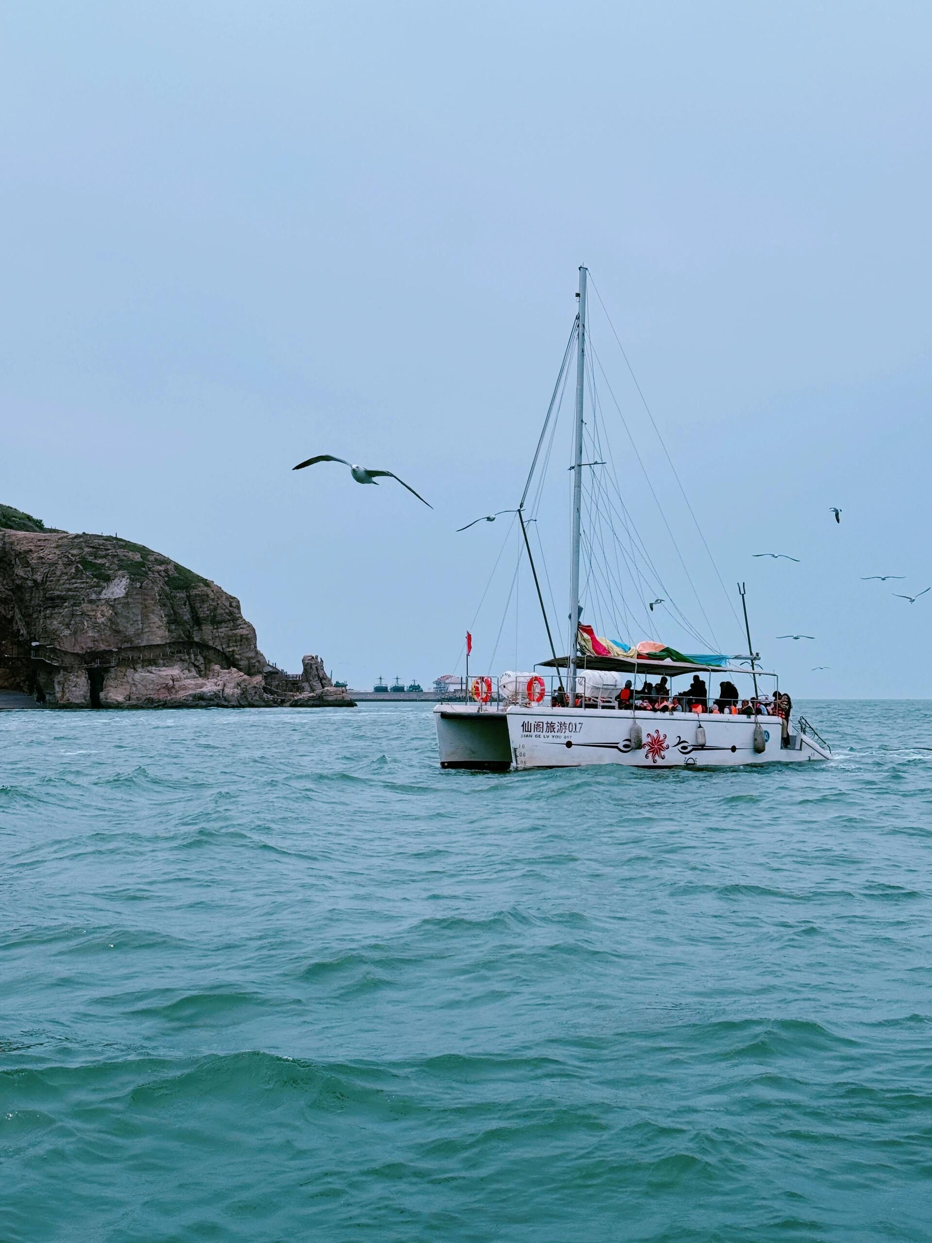 黄渤海分界线旅游风景区旅行图片 2