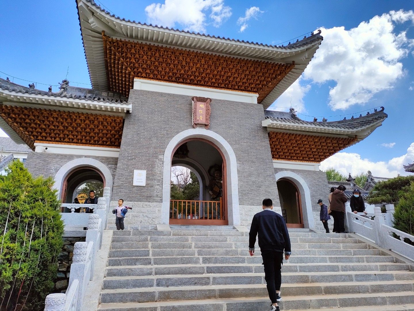明性寺实景照片