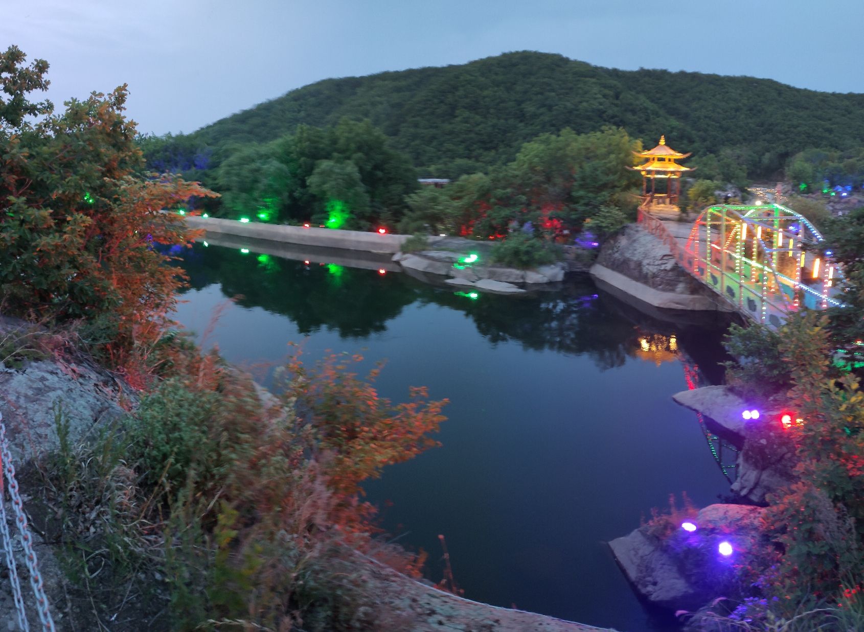 镜泊大峡谷旅行图片 2