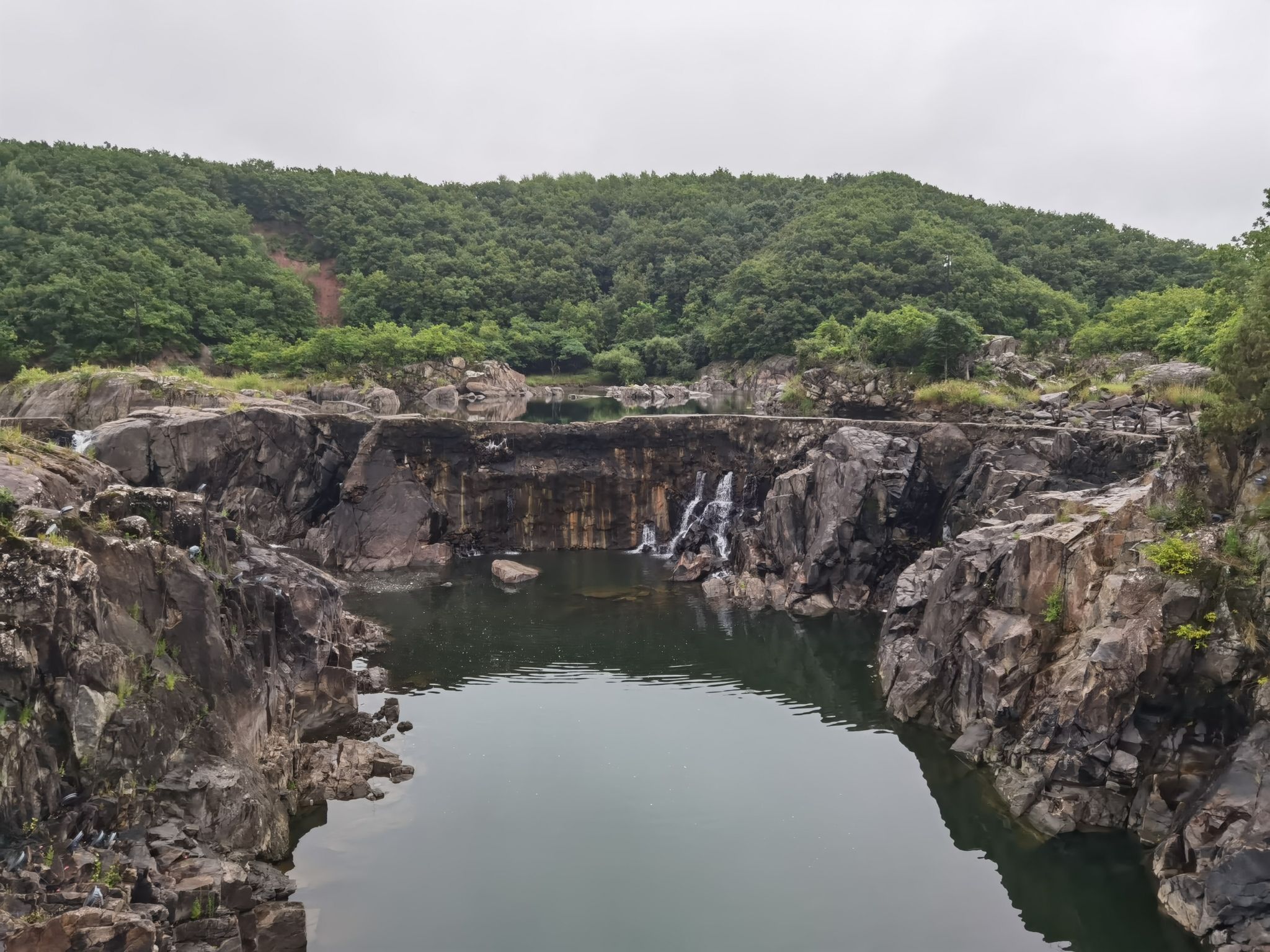 镜泊大峡谷旅行图片 2