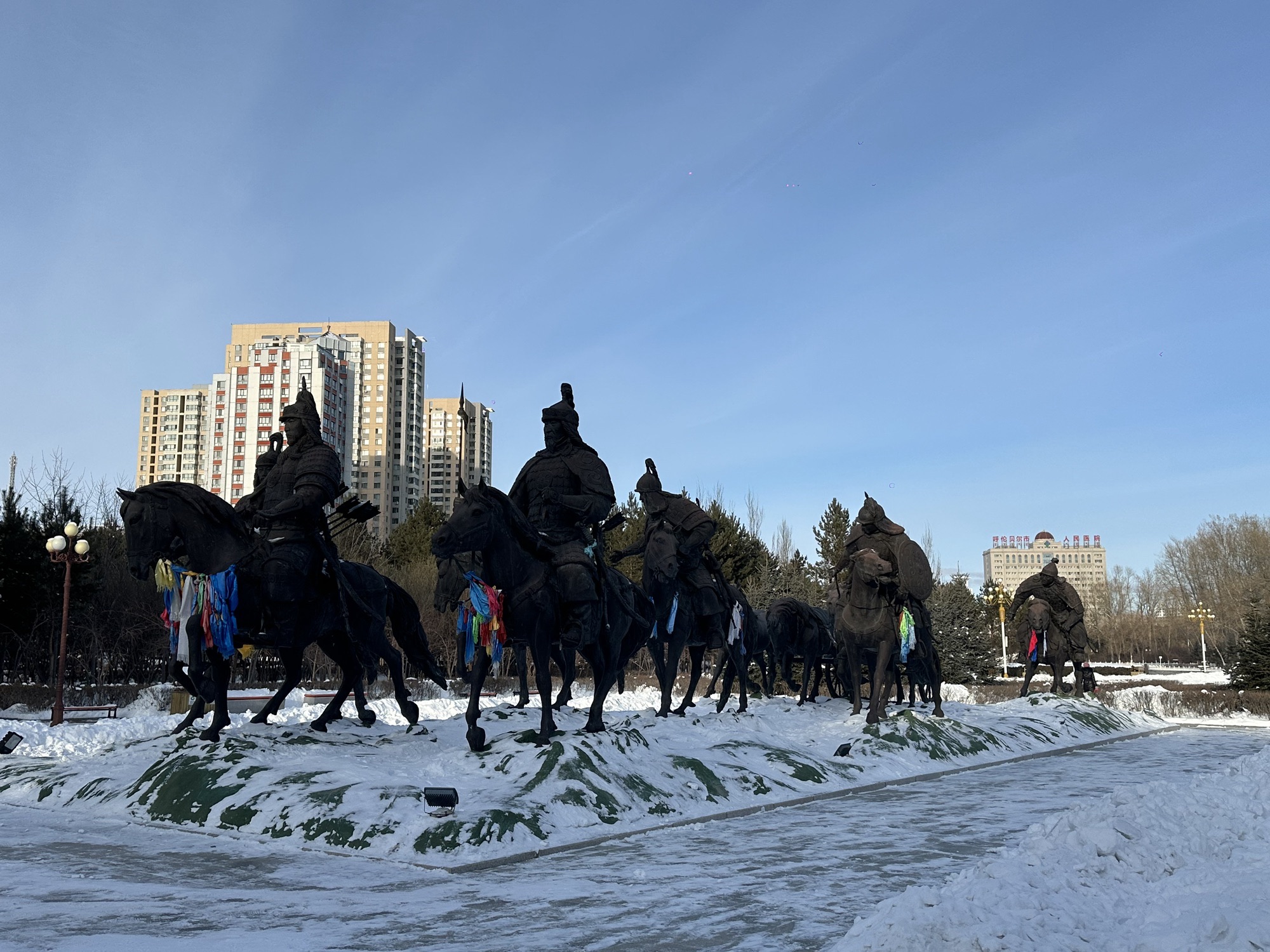 成吉思汗广场旅行图片 2