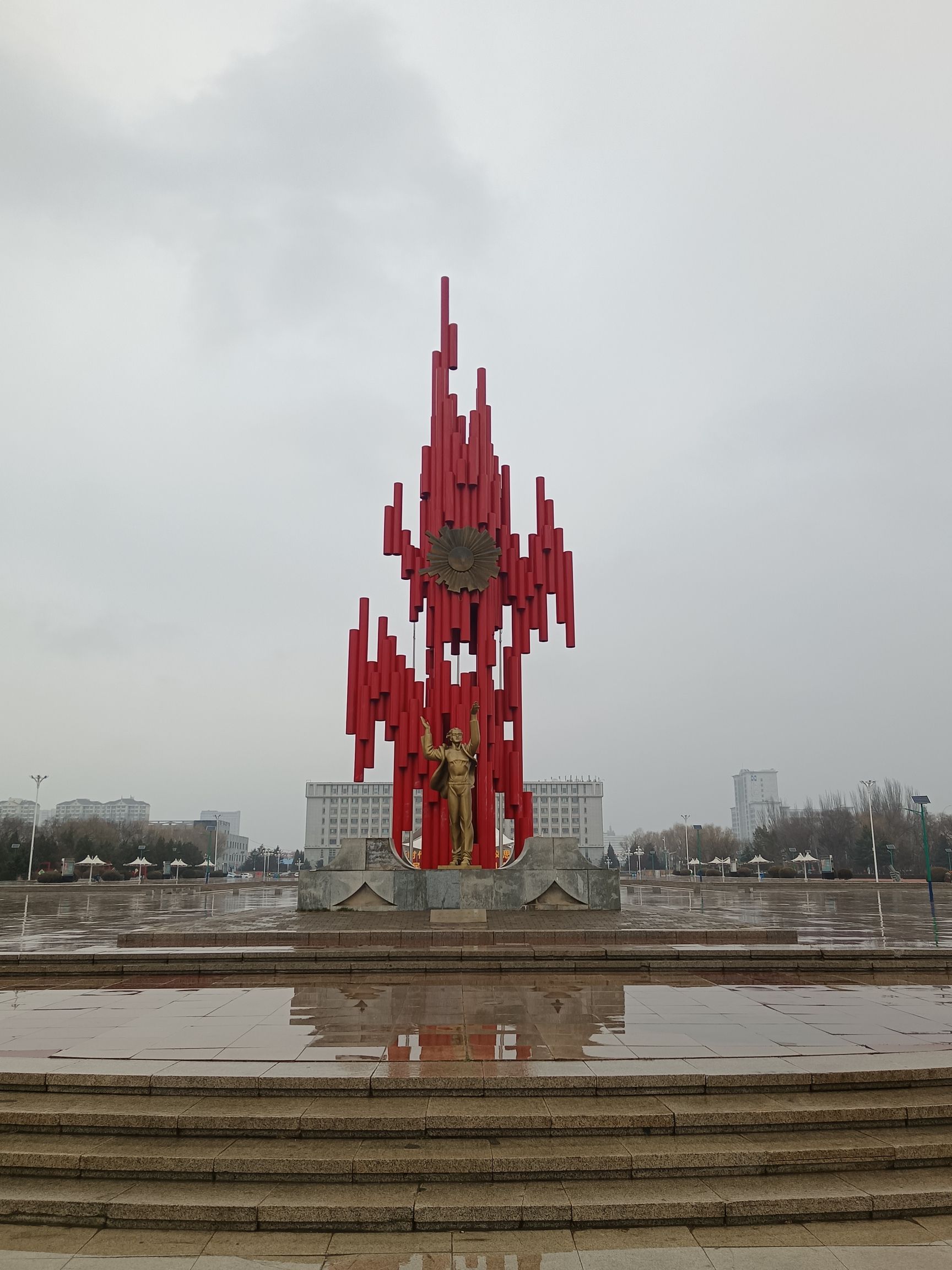 赛罕区新市区广场旅行图片 1