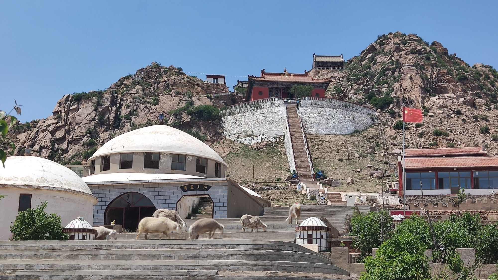 乌兰察布阿贵庙旅行图片 3