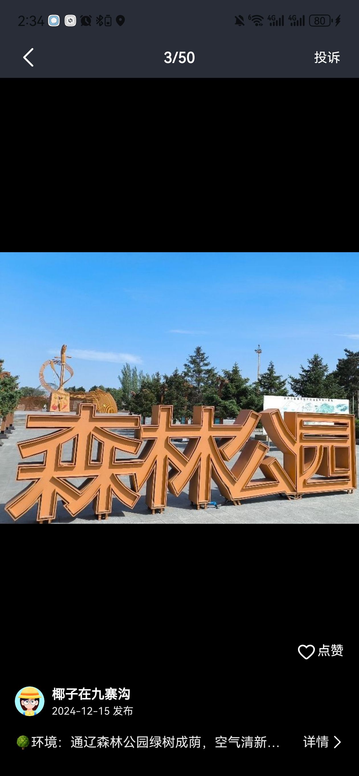 通辽森林公园旅行图片 2