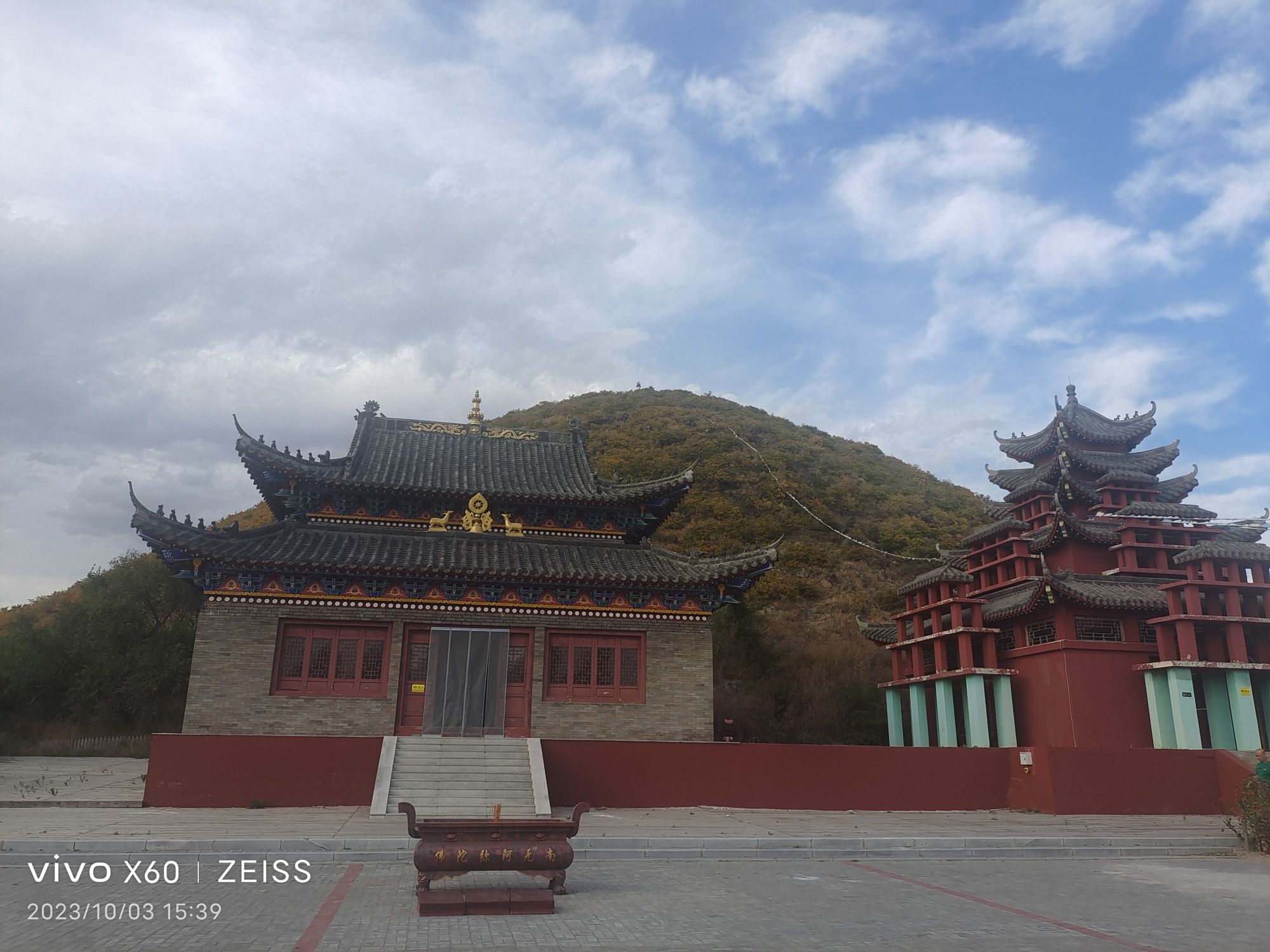 通辽双合尔山白塔旅行图片 1