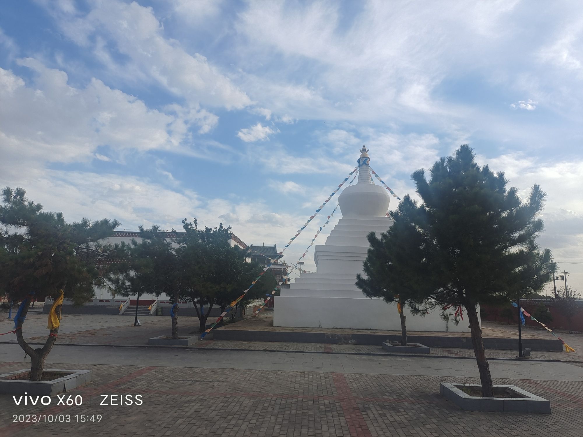 通辽双合尔山白塔旅行图片 3